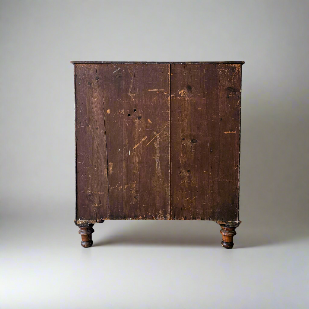 Antique 19th-century oak chest of drawers