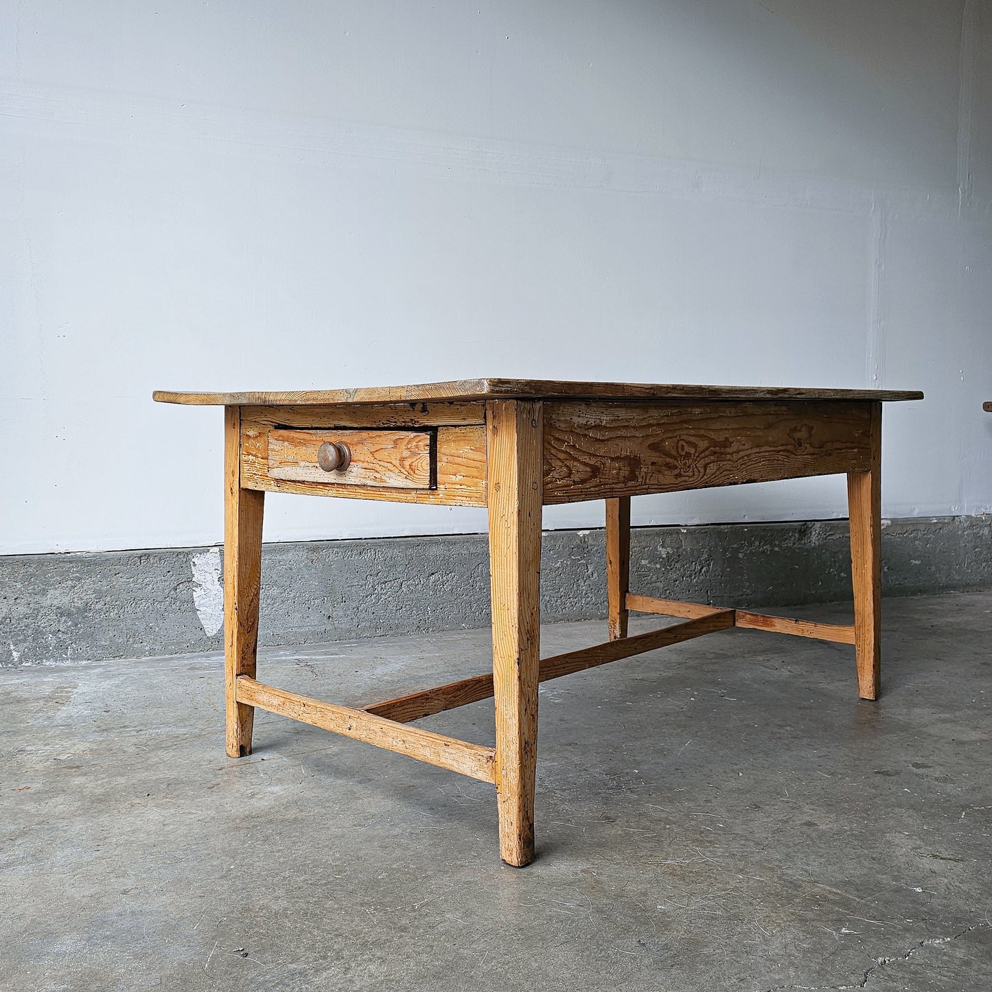 Small Antique English Pine Table