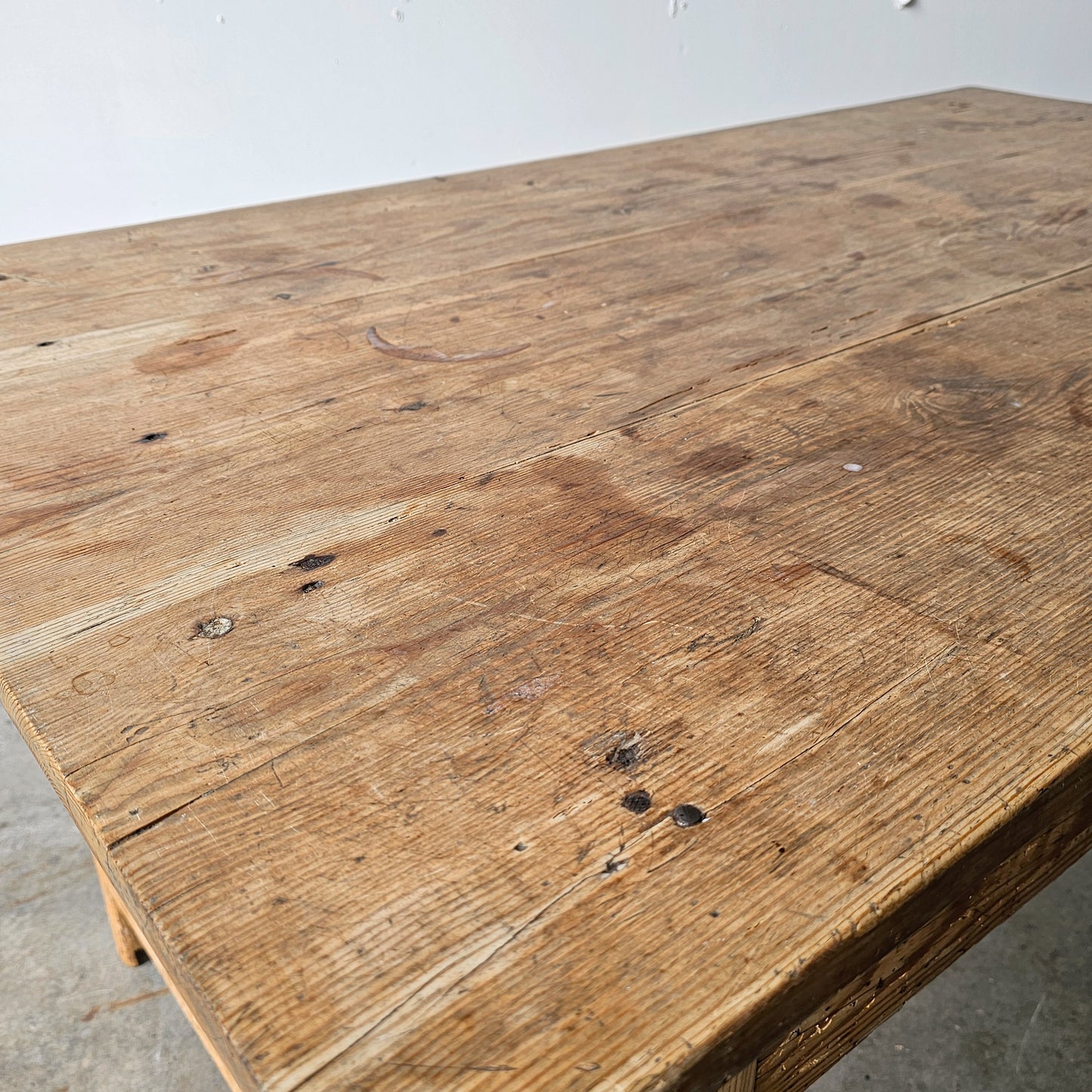 Small Antique English Pine Table