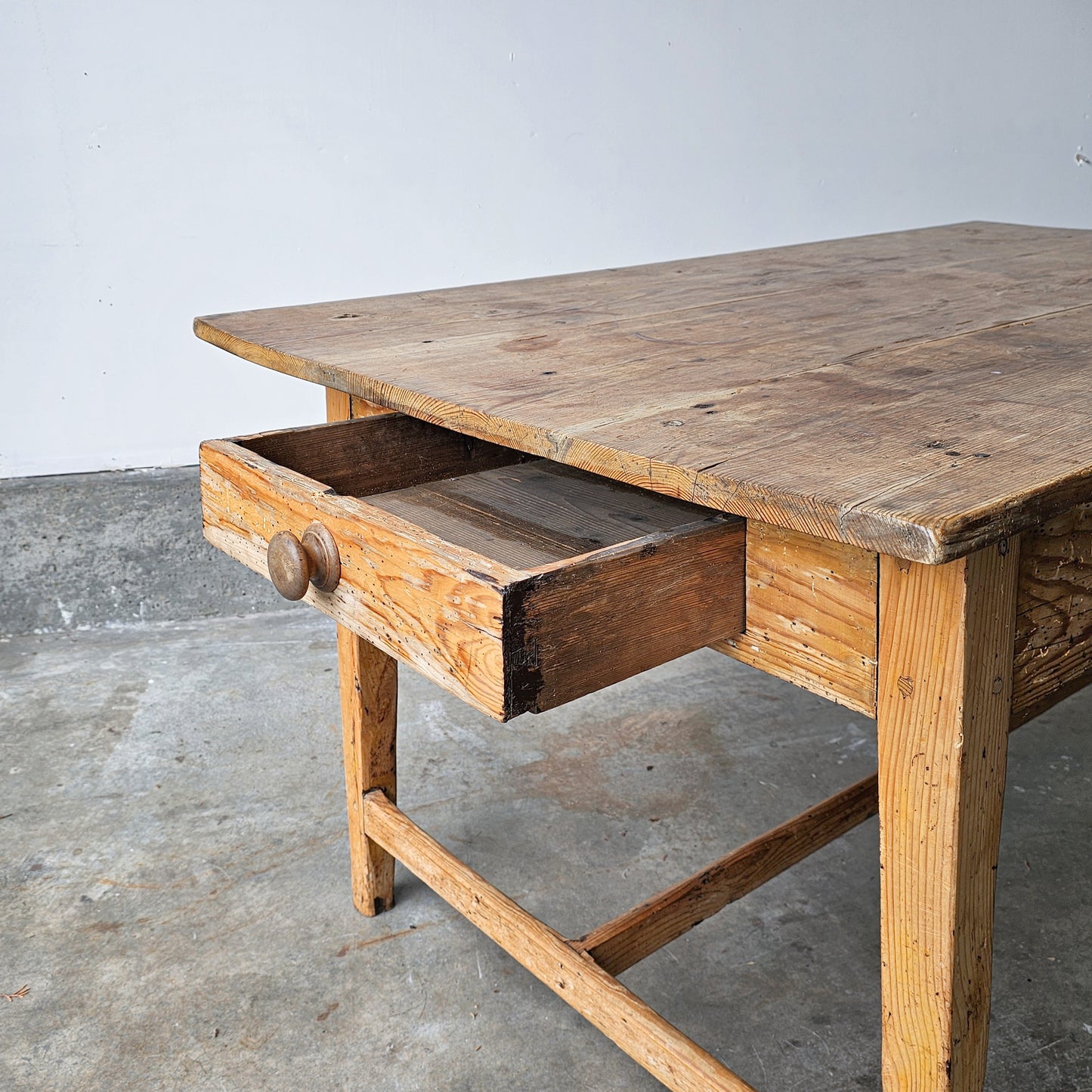 Small Antique English Pine Table
