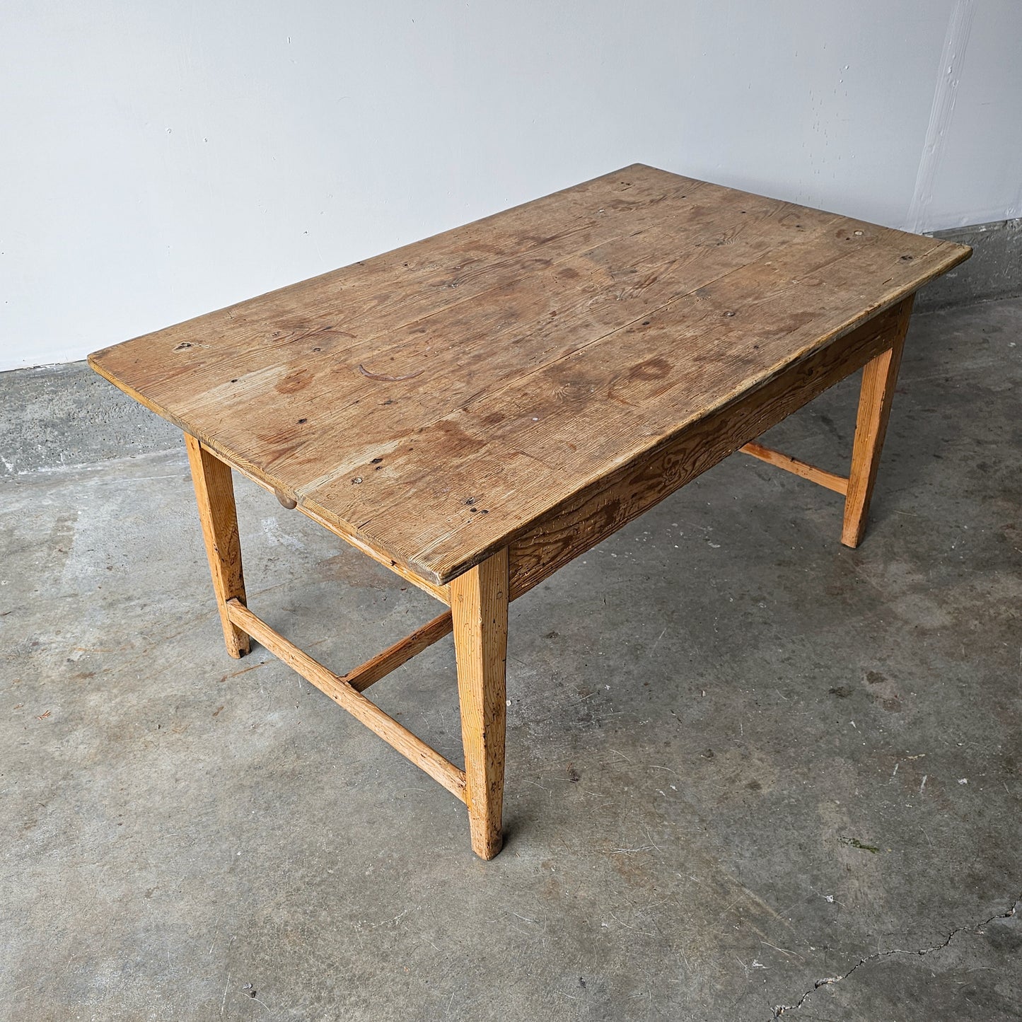 Small Antique English Pine Table