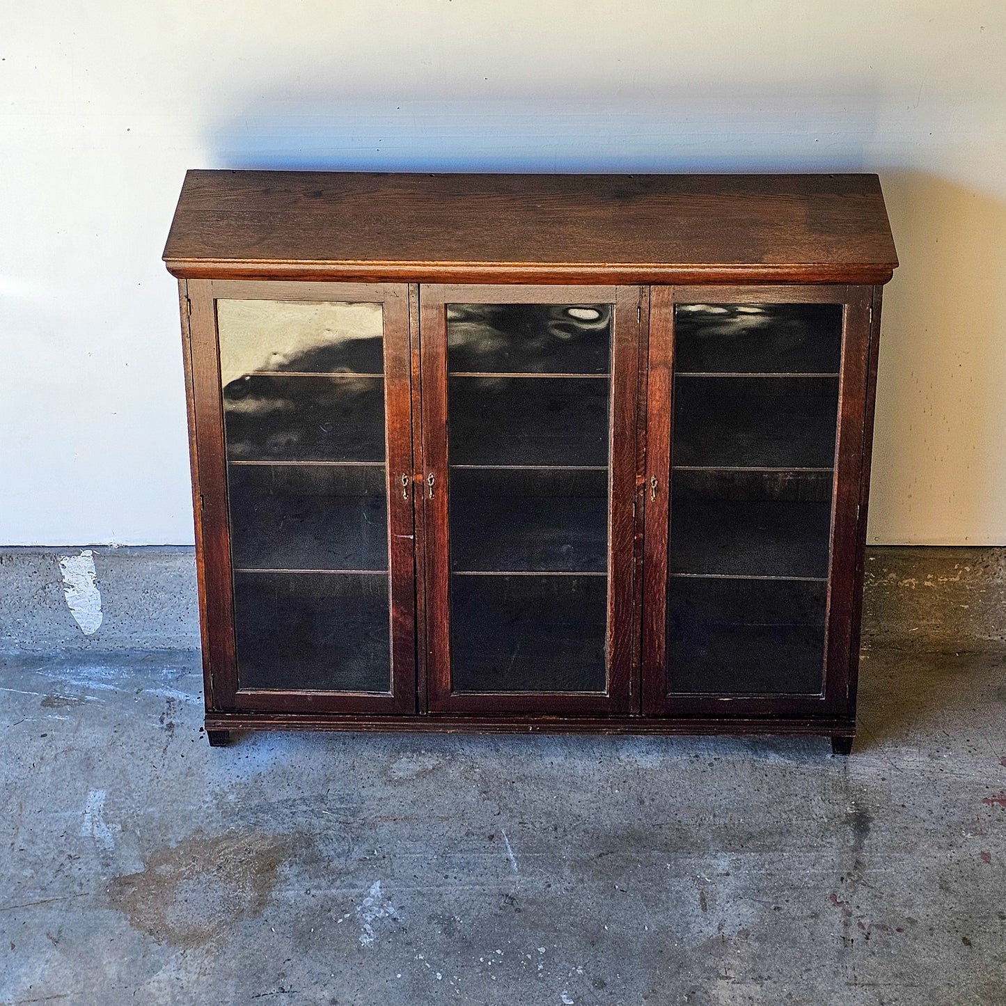 Antique 3 door cabinet