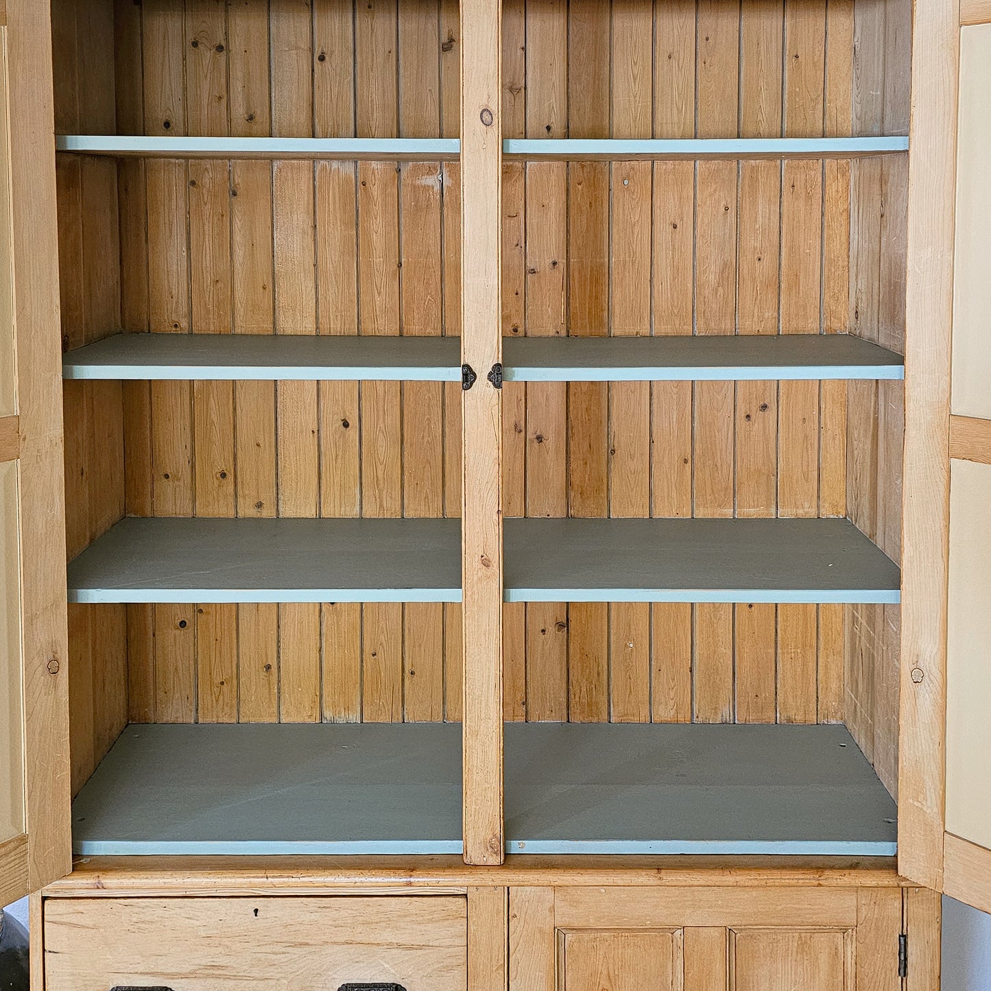 Antique Pine Housekeeper's Cupboard