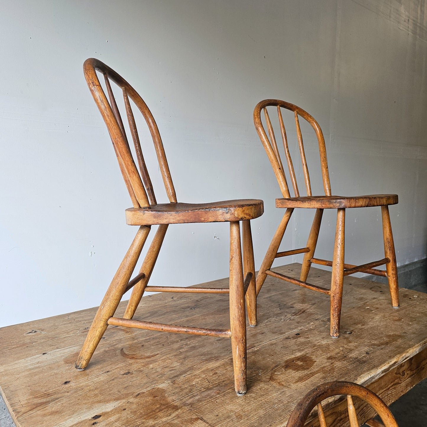Small Antique English Pine Table