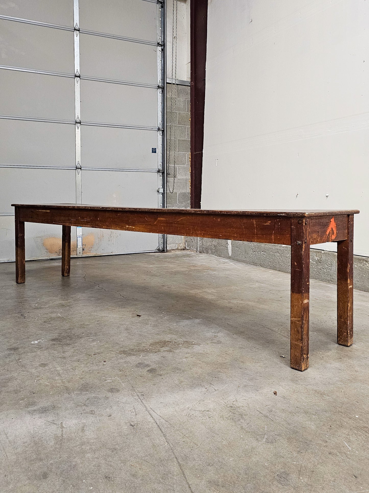 Antique Early 1900s Library Table