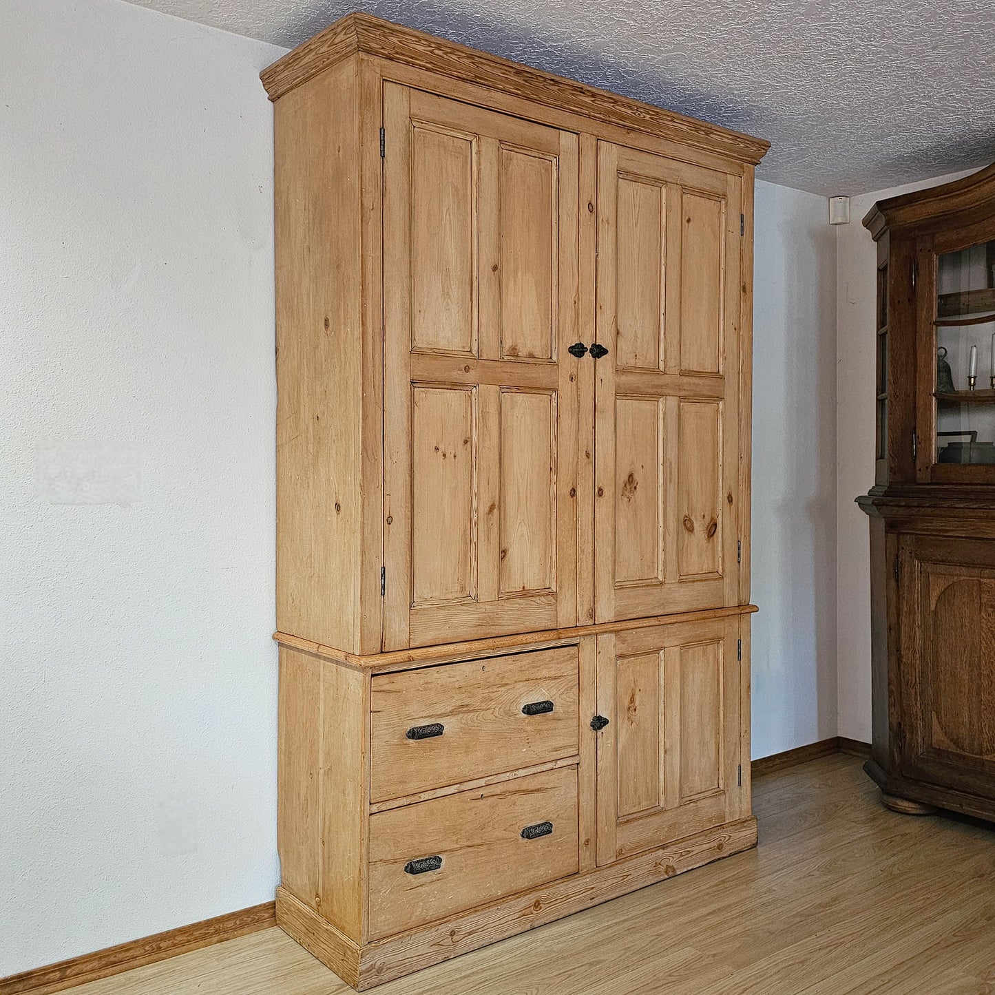 Antique Pine Housekeeper's Cupboard