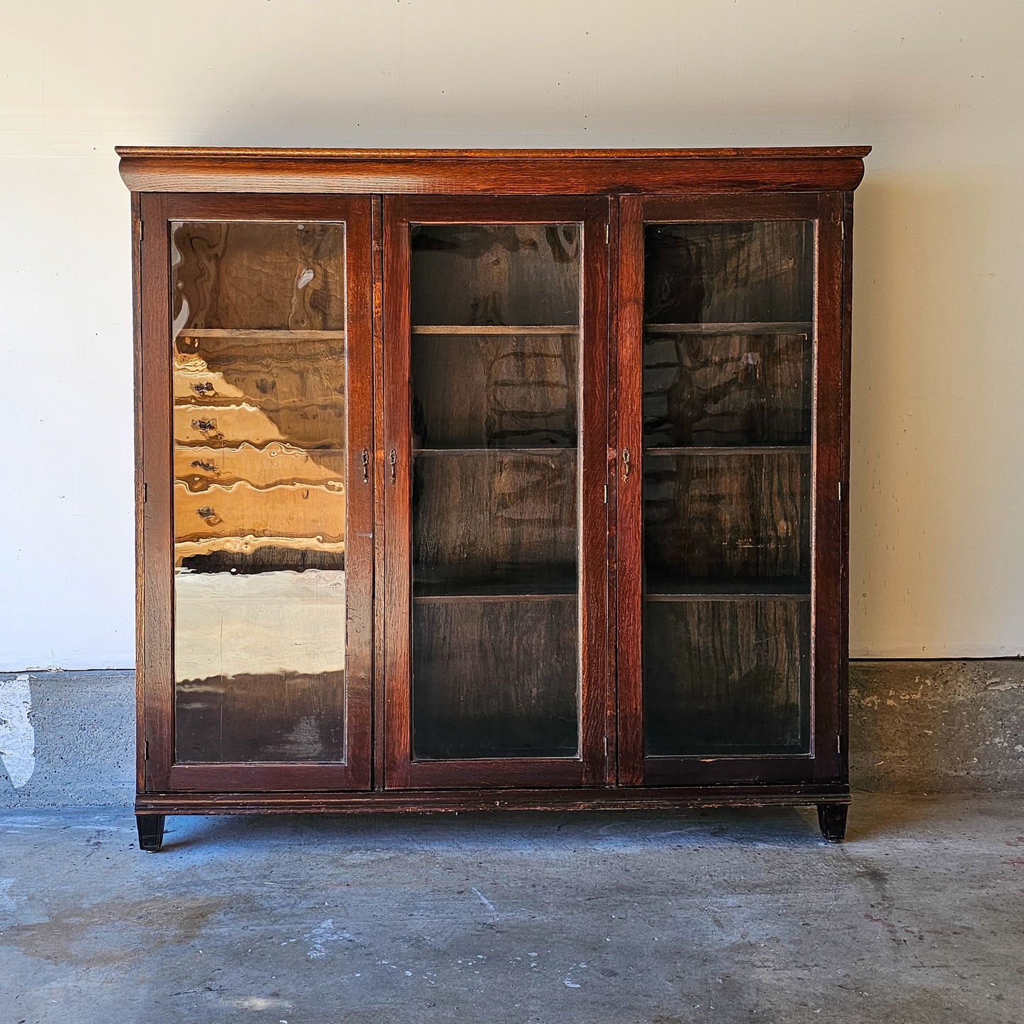 Antique 3 door cabinet