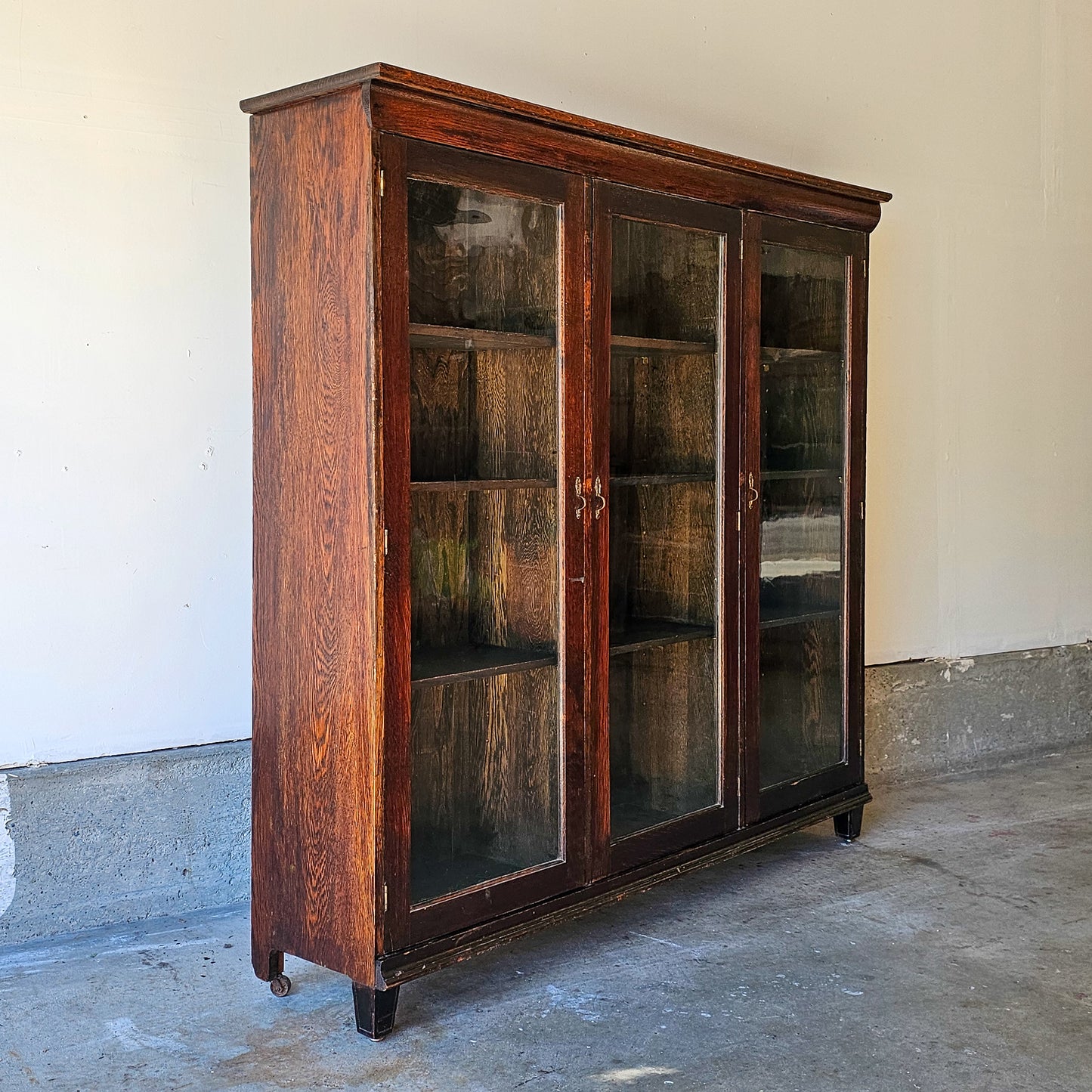 Antique 3 door cabinet
