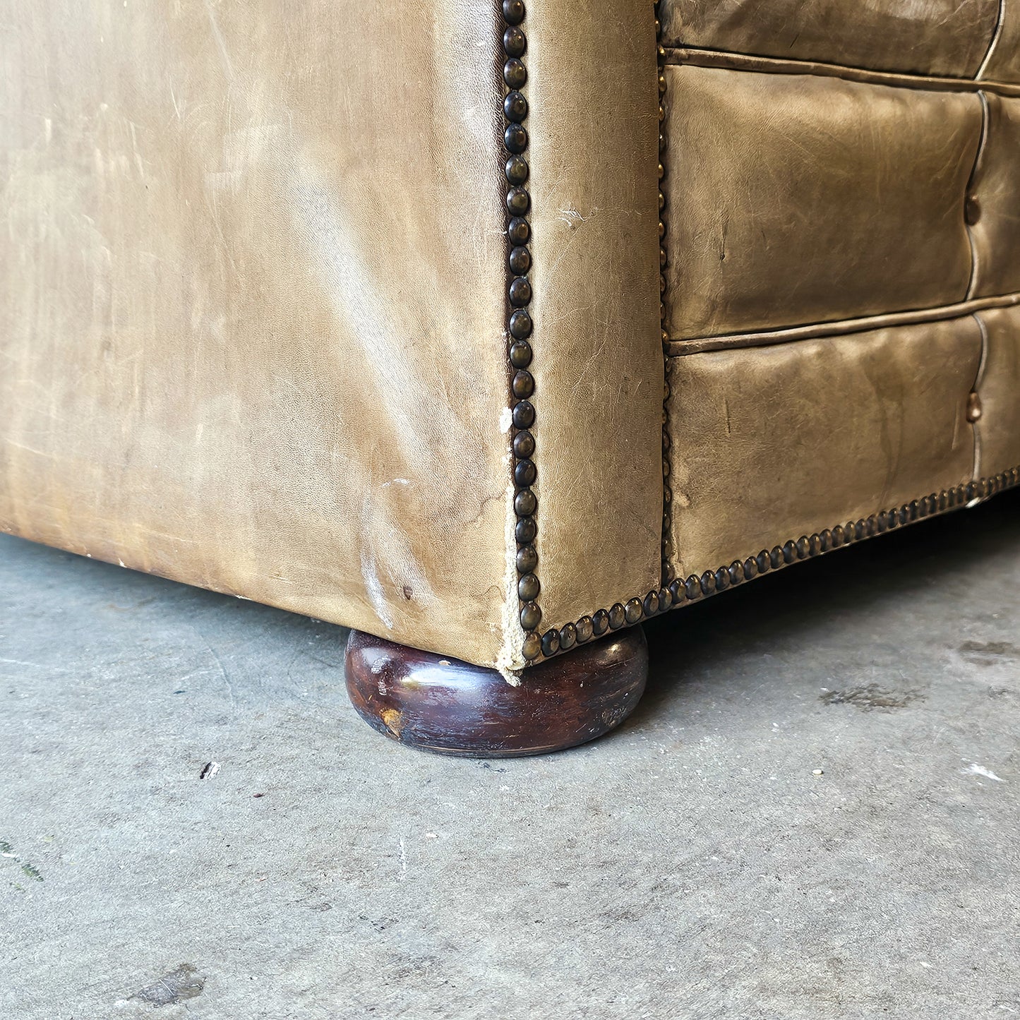 Vintage Chesterfield sofa