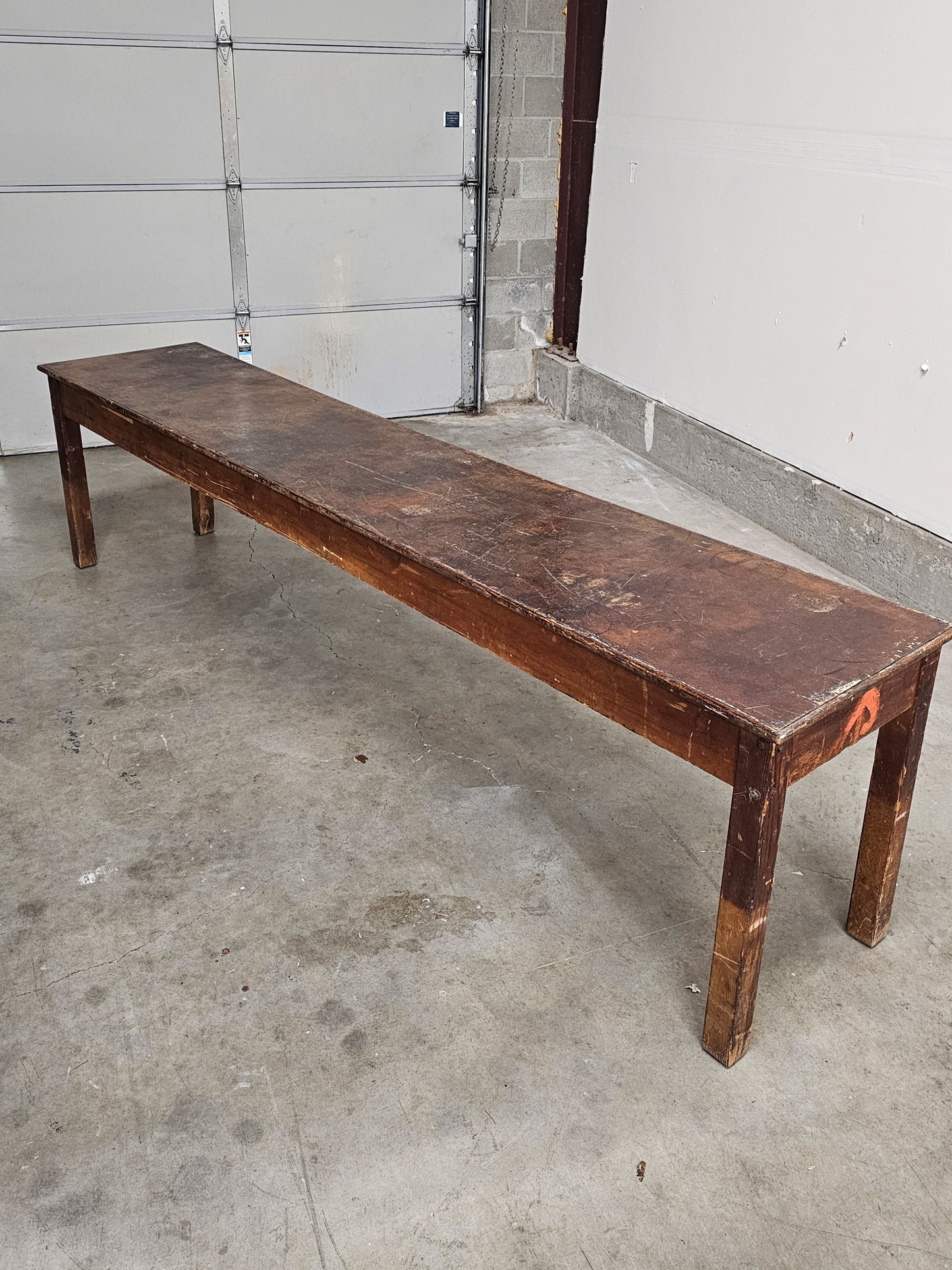 Antique Early 1900s Library Table
