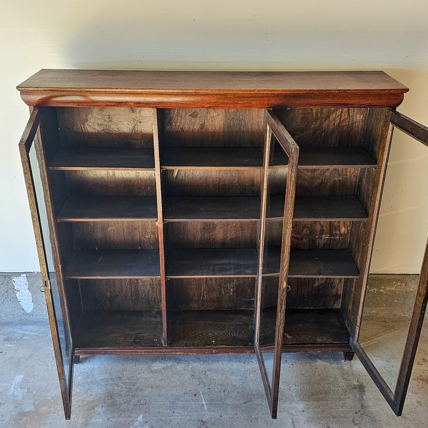 Antique 3 door cabinet