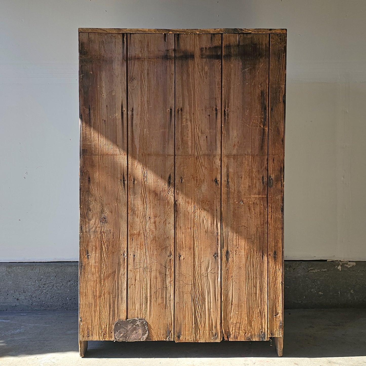 Late 1800s Antique Pine Jelly Cabinet with Original Finish