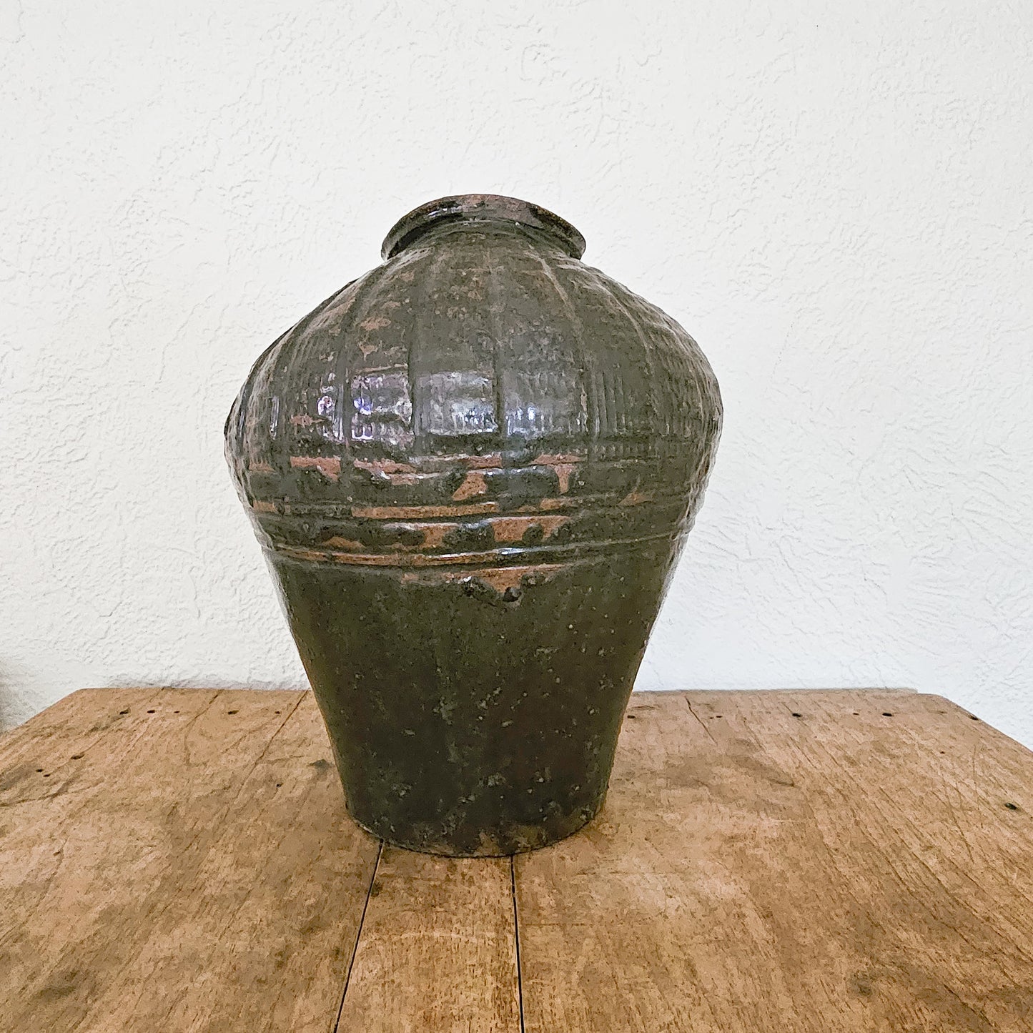 Vintage rice wine jar-small