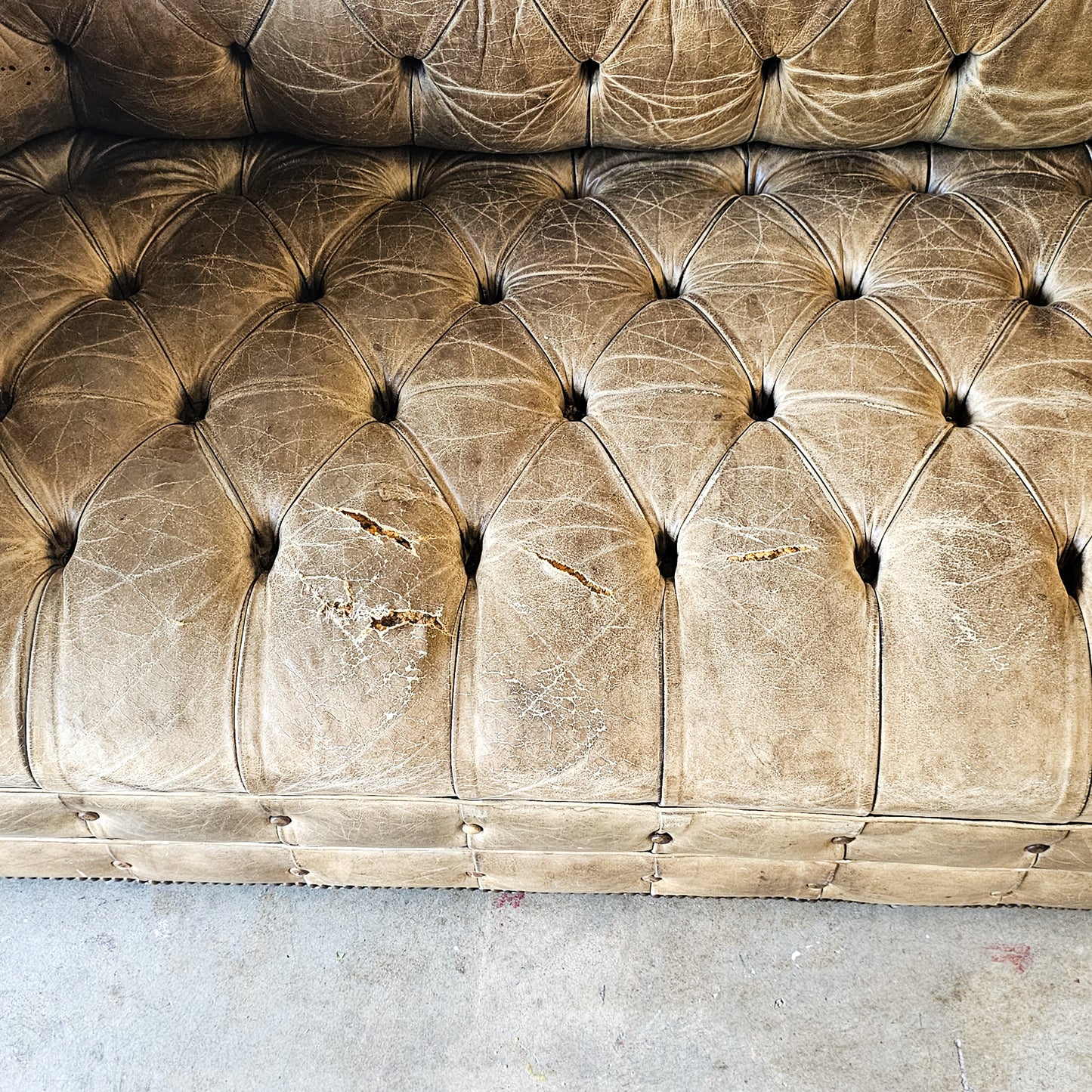 Vintage Chesterfield sofa