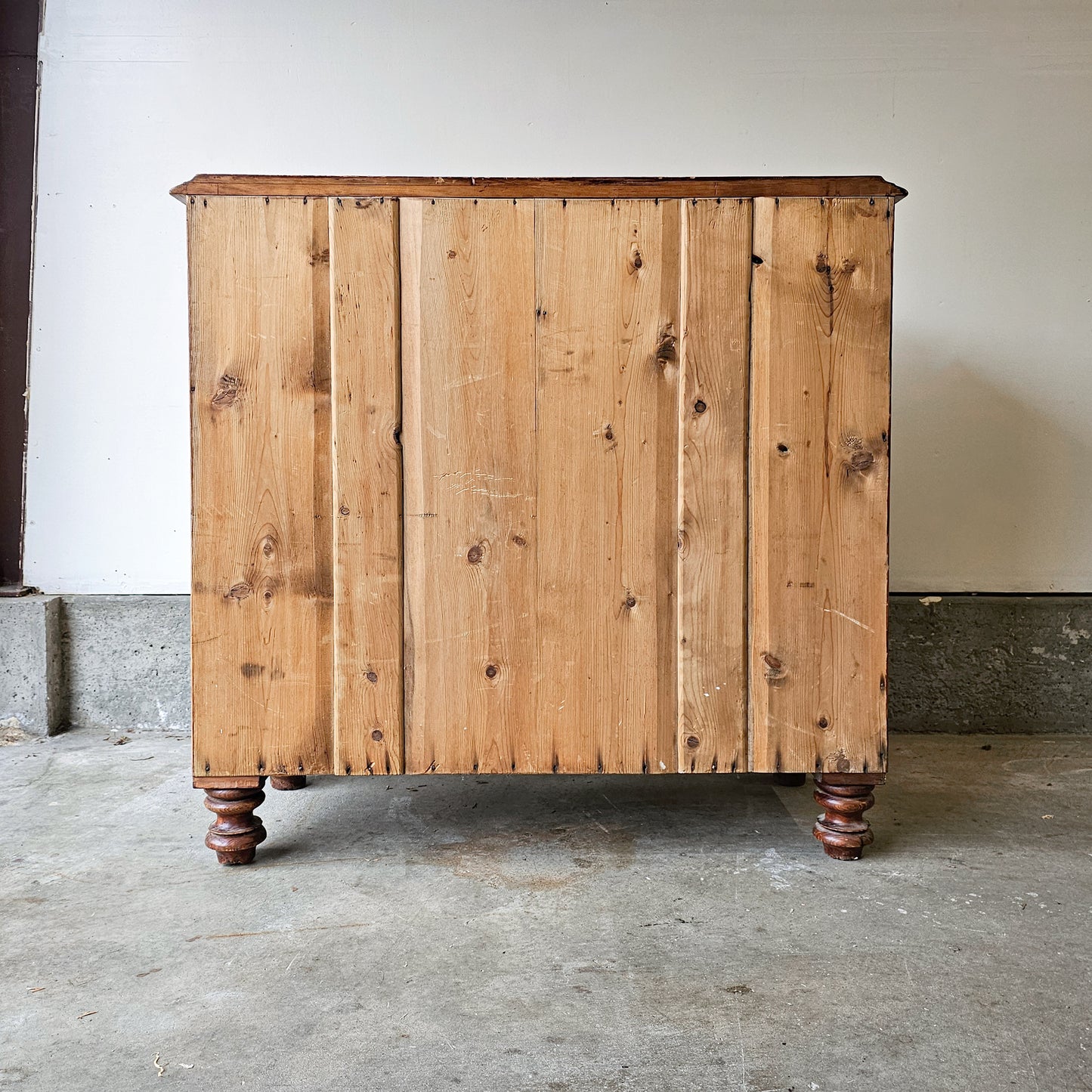 Antique English Pine Dresser - Circa 1880