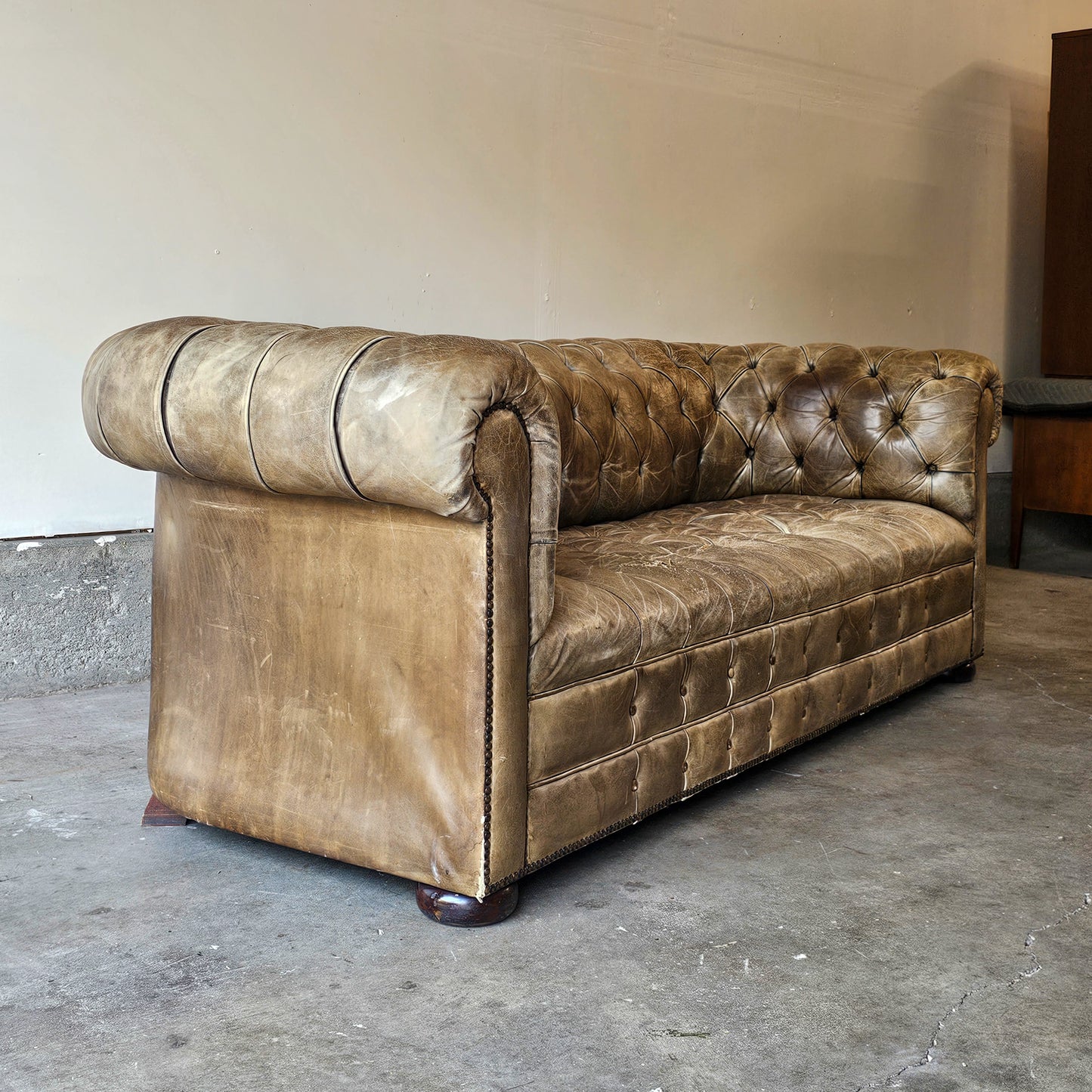 Vintage Chesterfield sofa