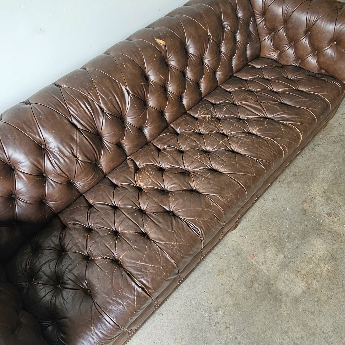 Vintage Chesterfield sofa