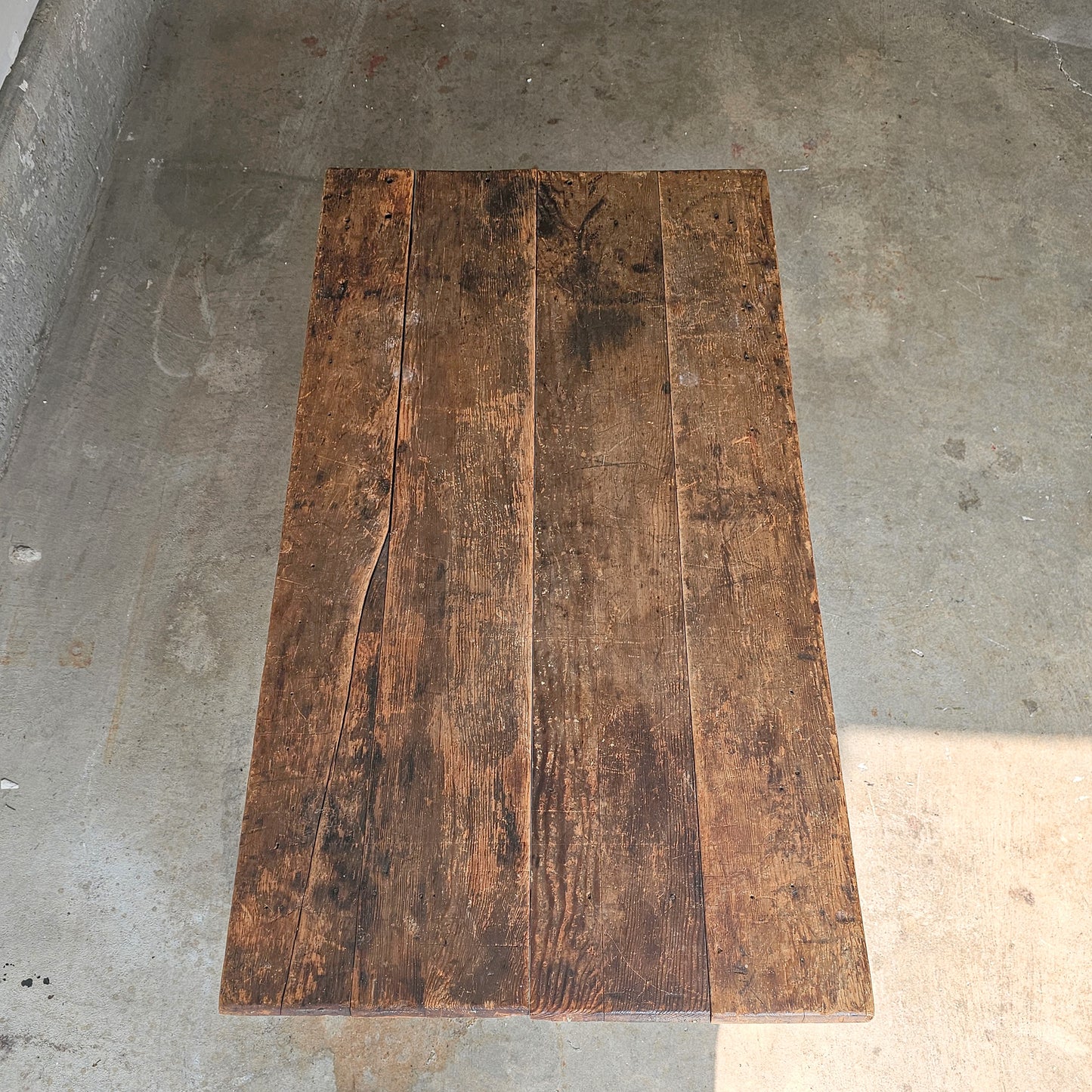 Antique farmhouse coffee table