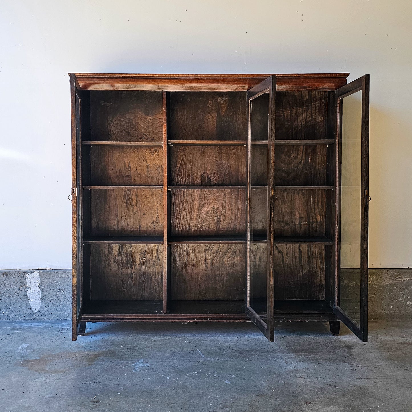 Antique 3 door cabinet