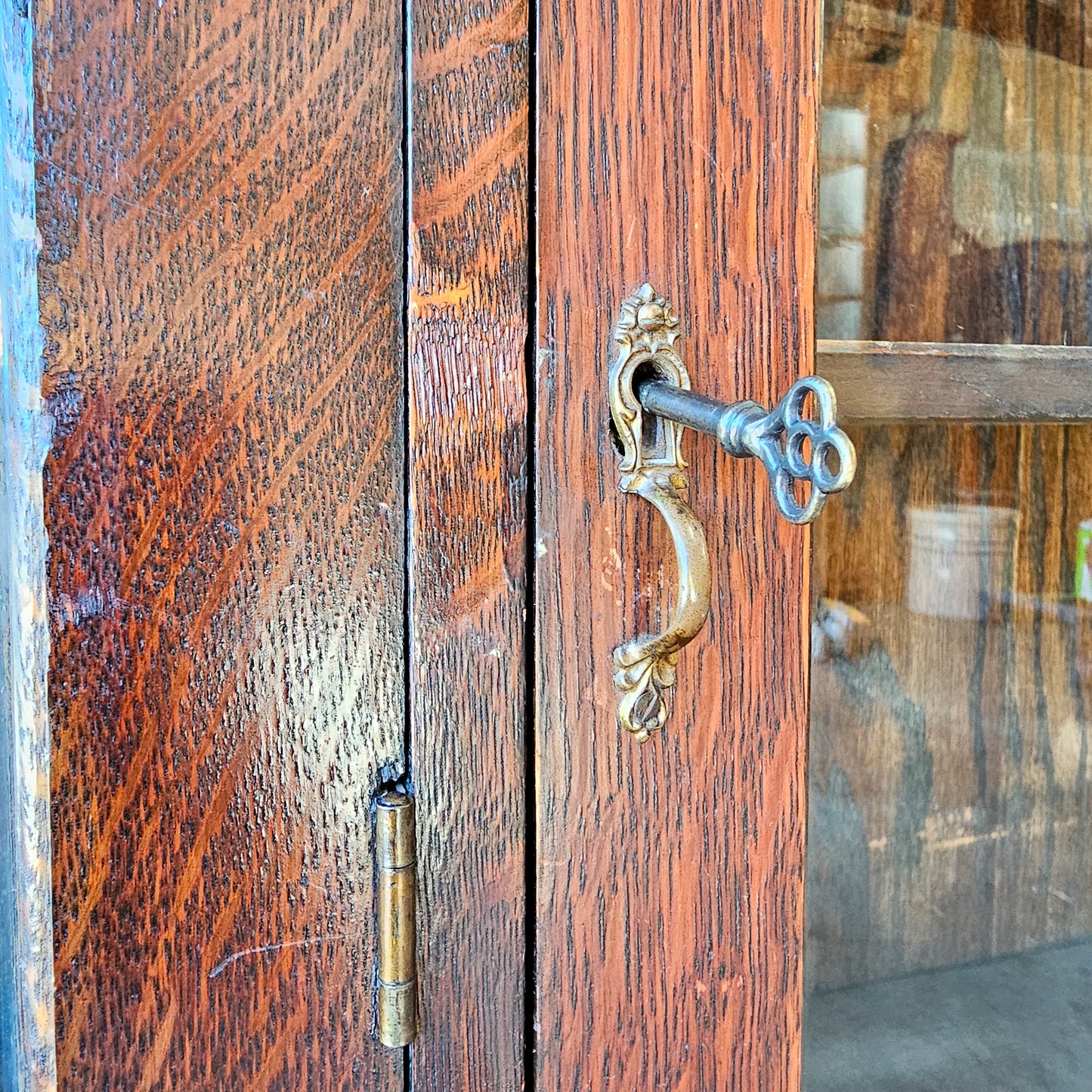 Antique 3 door cabinet