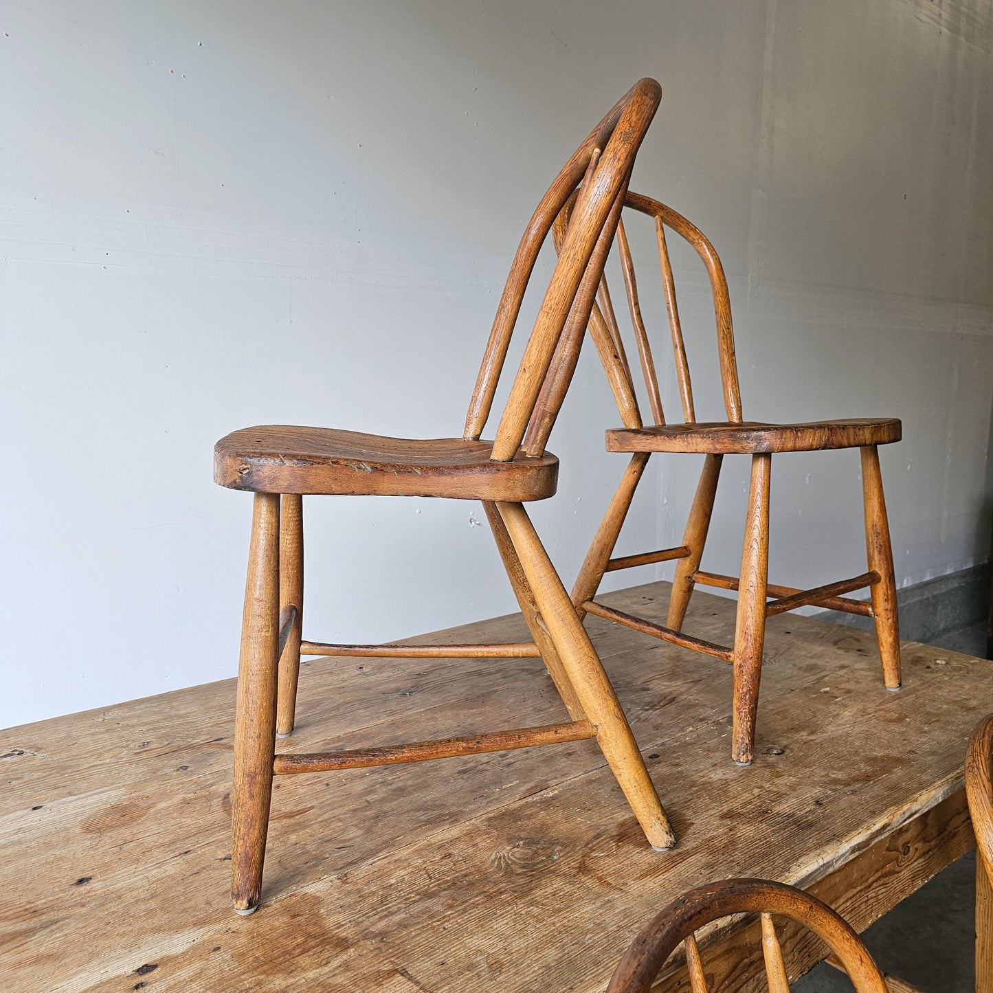 Small Antique English Pine Table