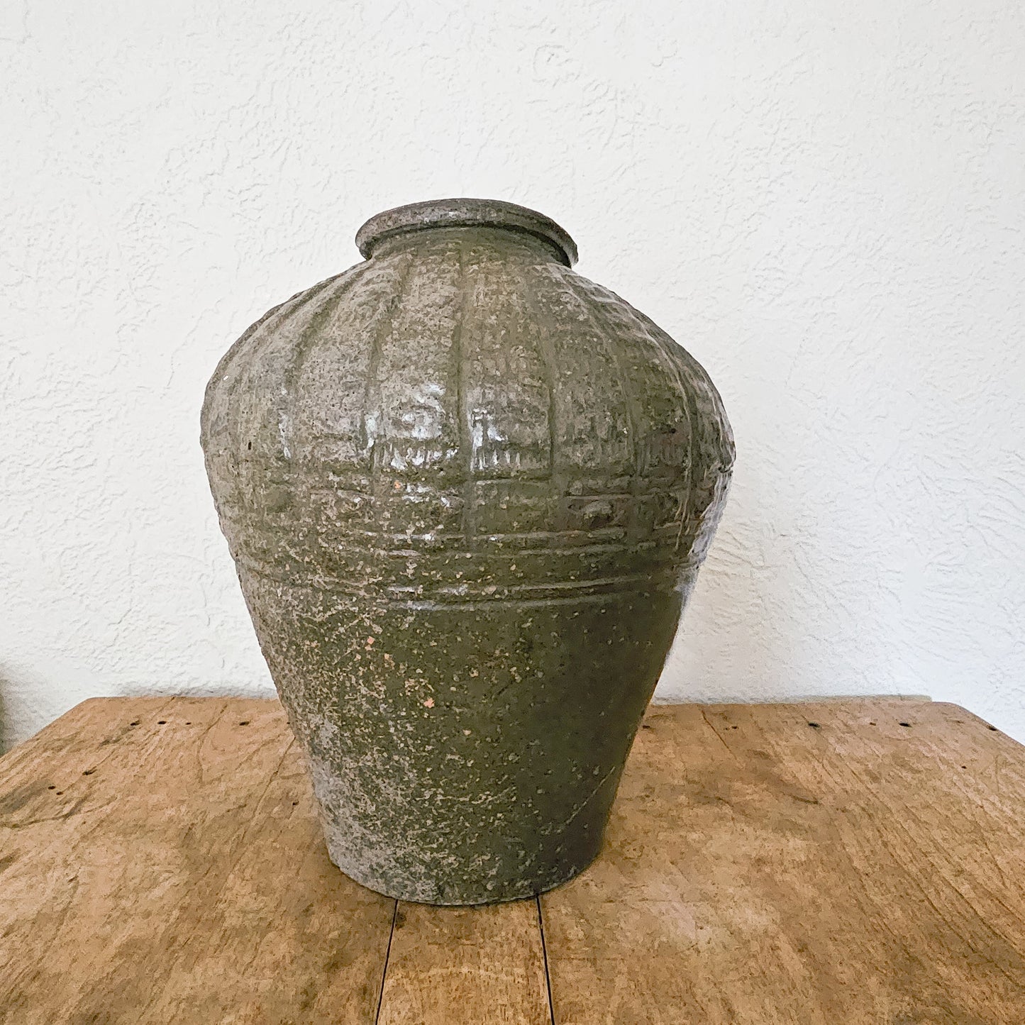 Vintage rice wine jar-small