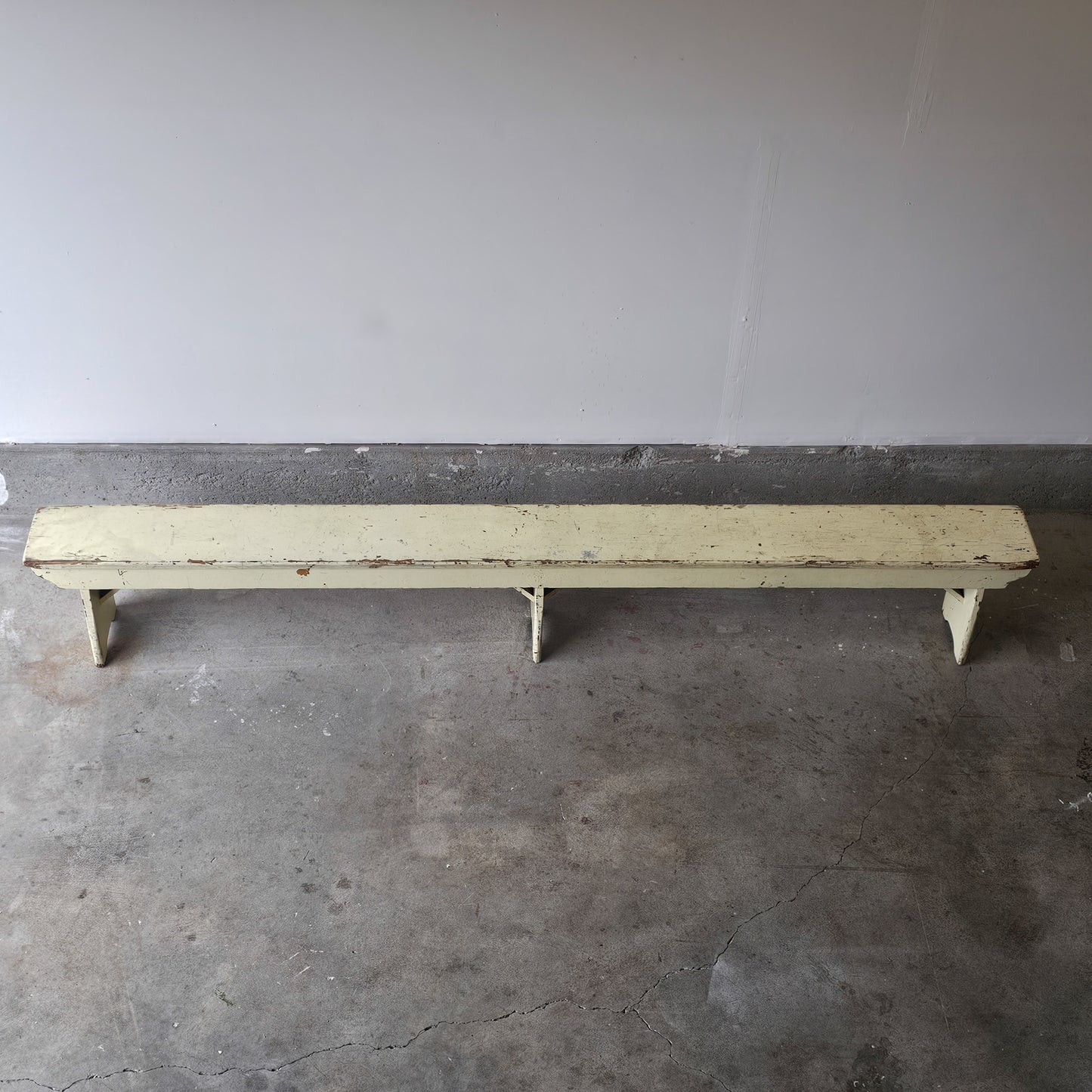 Primitive Bench with Original Paint Finish