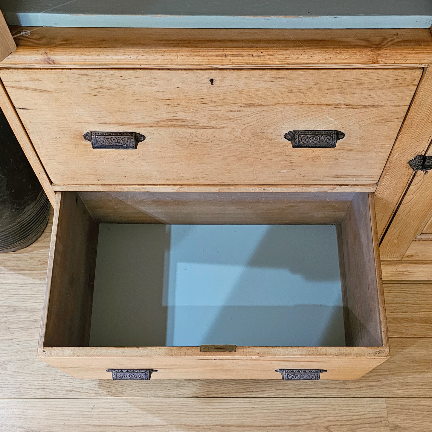 Antique Pine Housekeeper's Cupboard