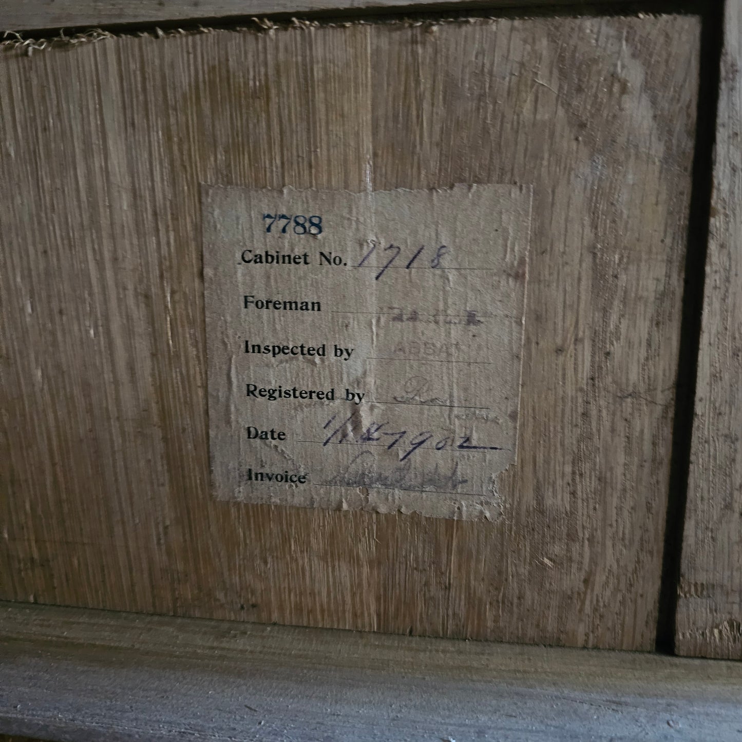 J.D. Warren Apothecary Cabinet