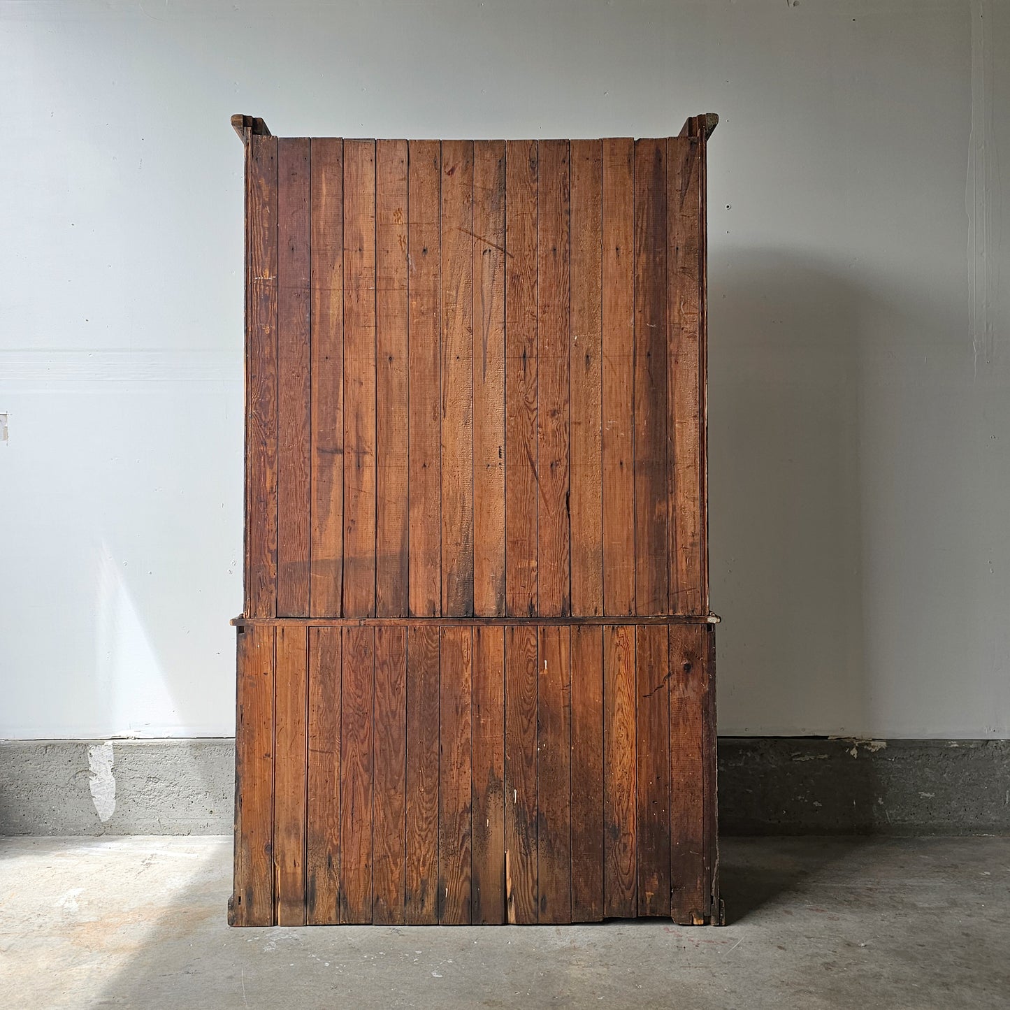 Antique farmhouse hutch cabinet