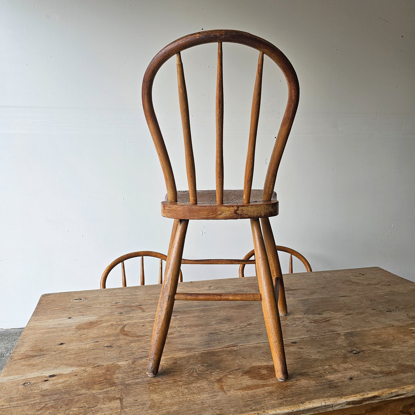 Small Antique English Pine Table