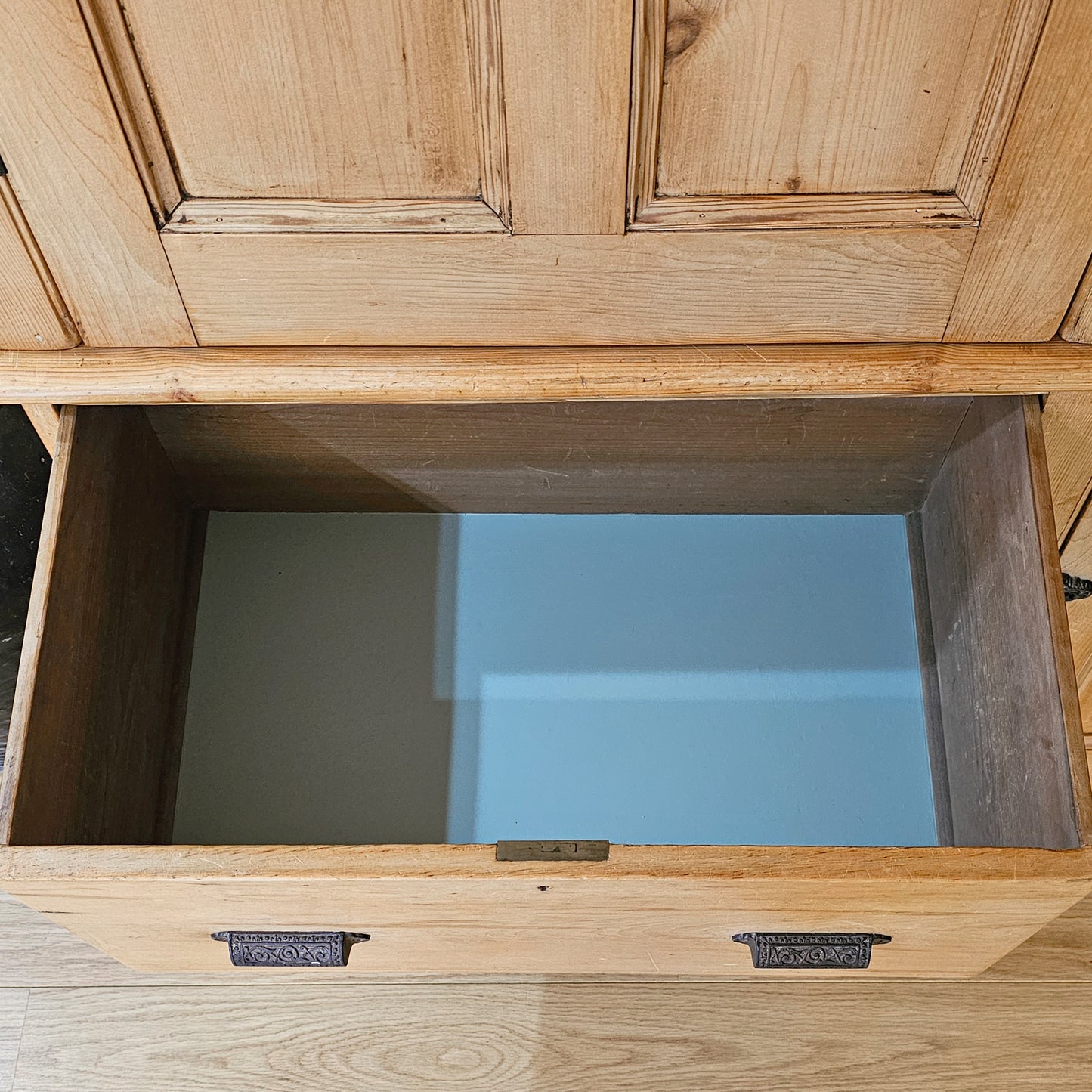 Antique Pine Housekeeper's Cupboard