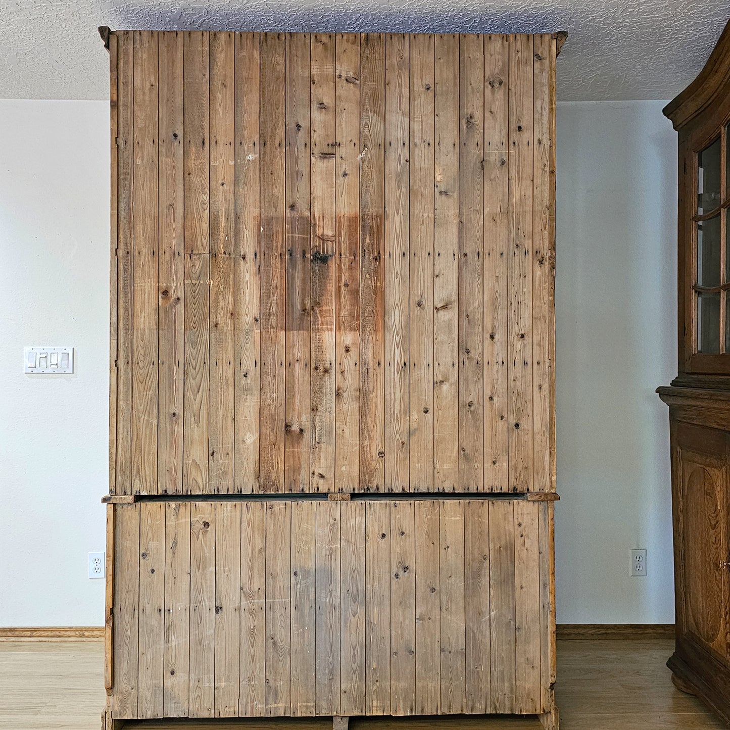 Antique Pine Housekeeper's Cupboard