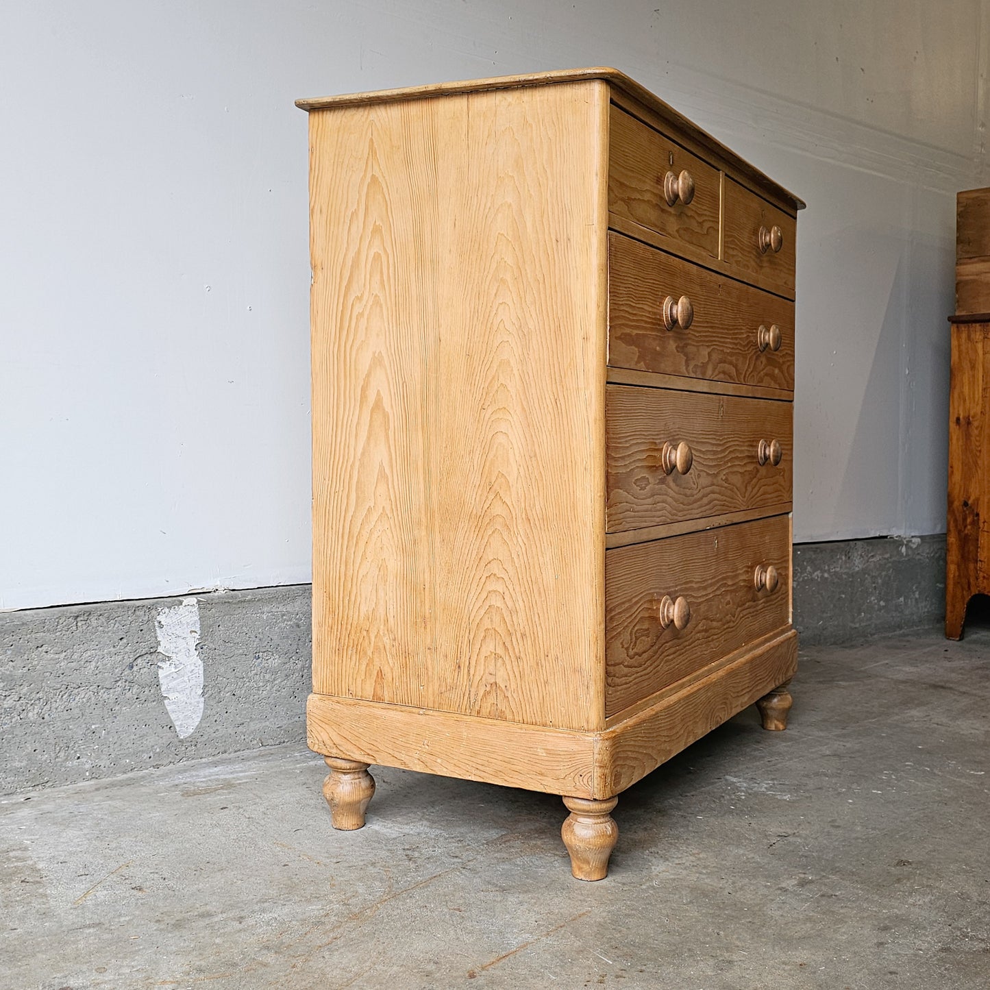 Antique English Pine Dresser - Circa 1880