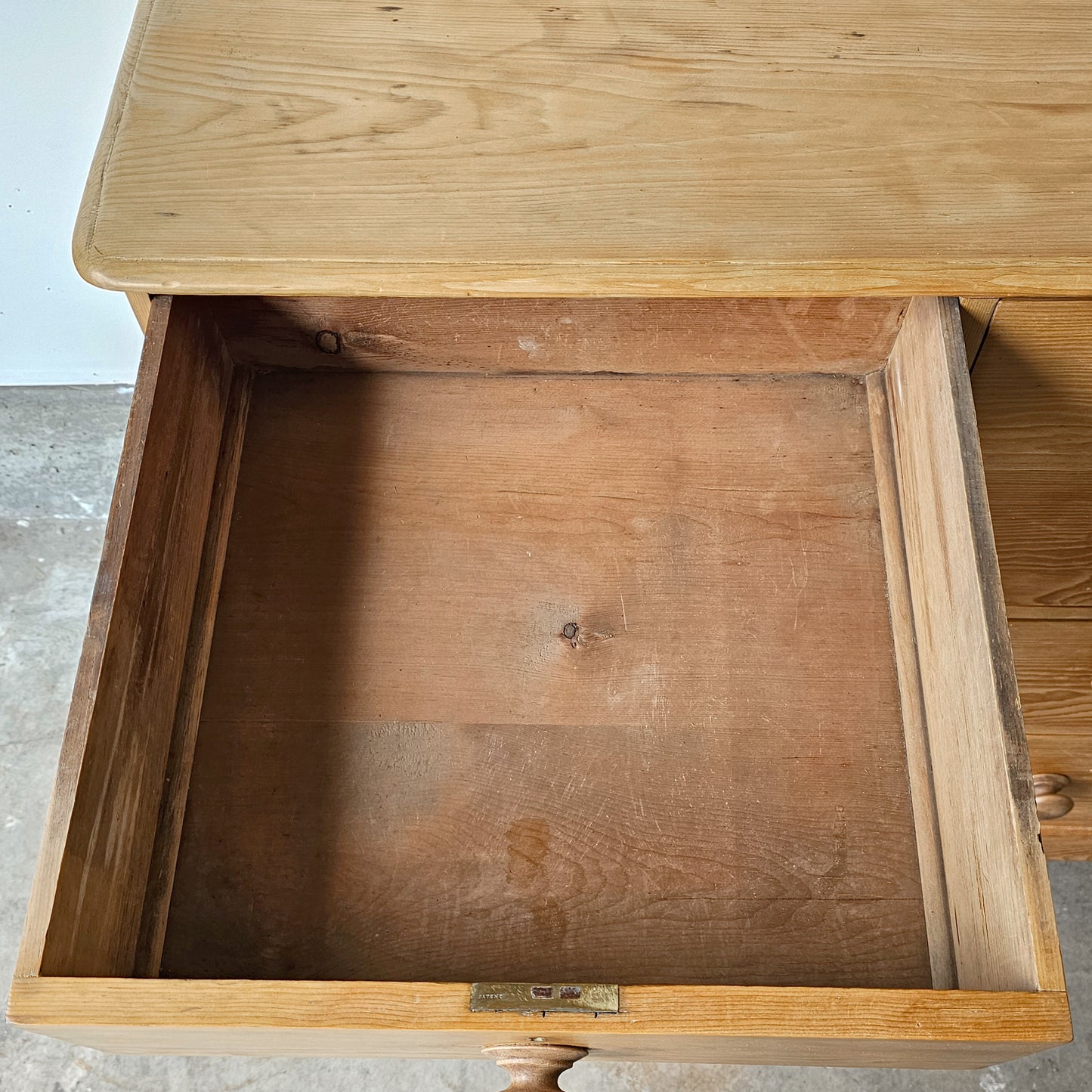 Antique English Pine Dresser - Circa 1880