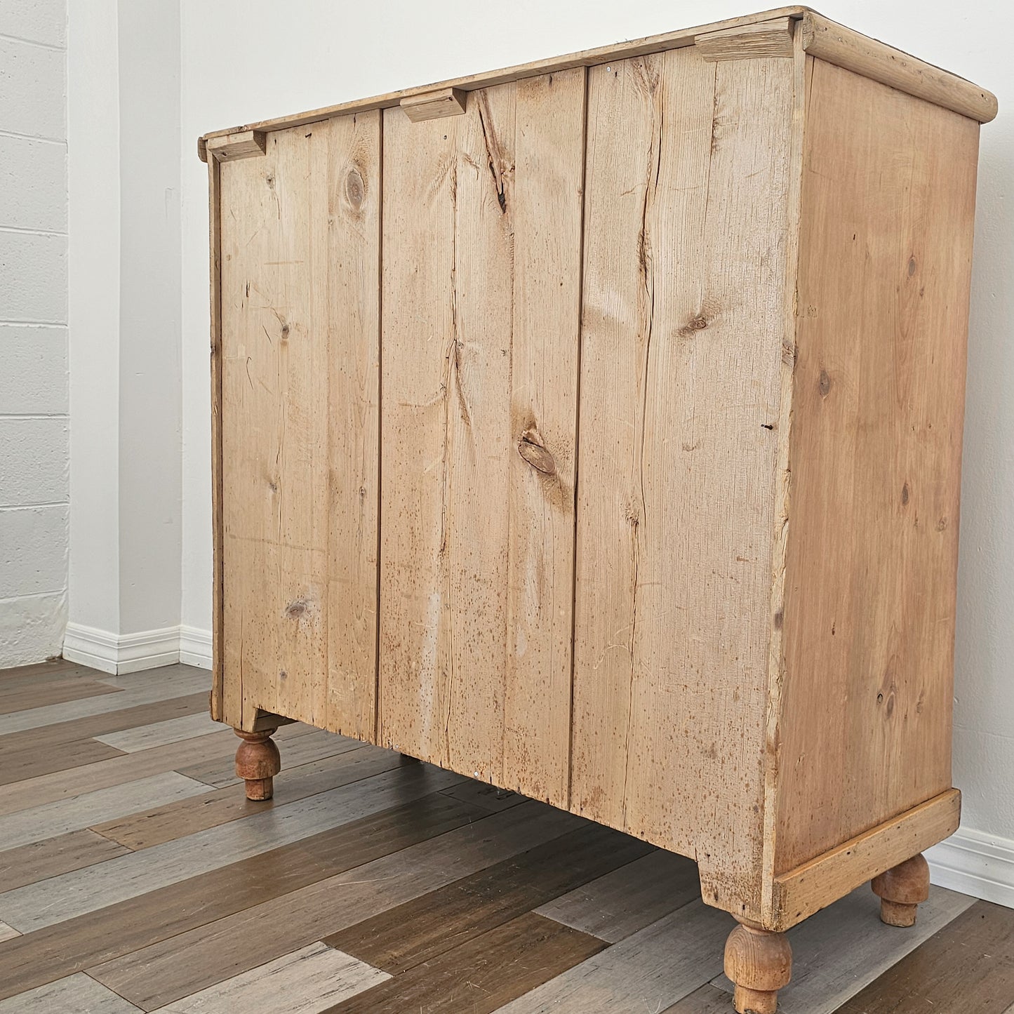 Antique English Pine Dresser - Circa 1870