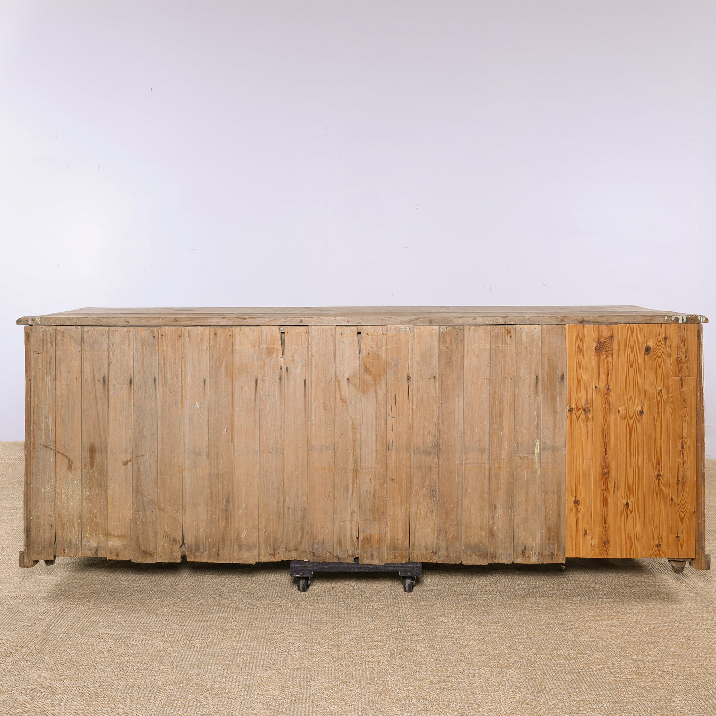 Antique English Painted Pine Sideboard | Circa 1870
