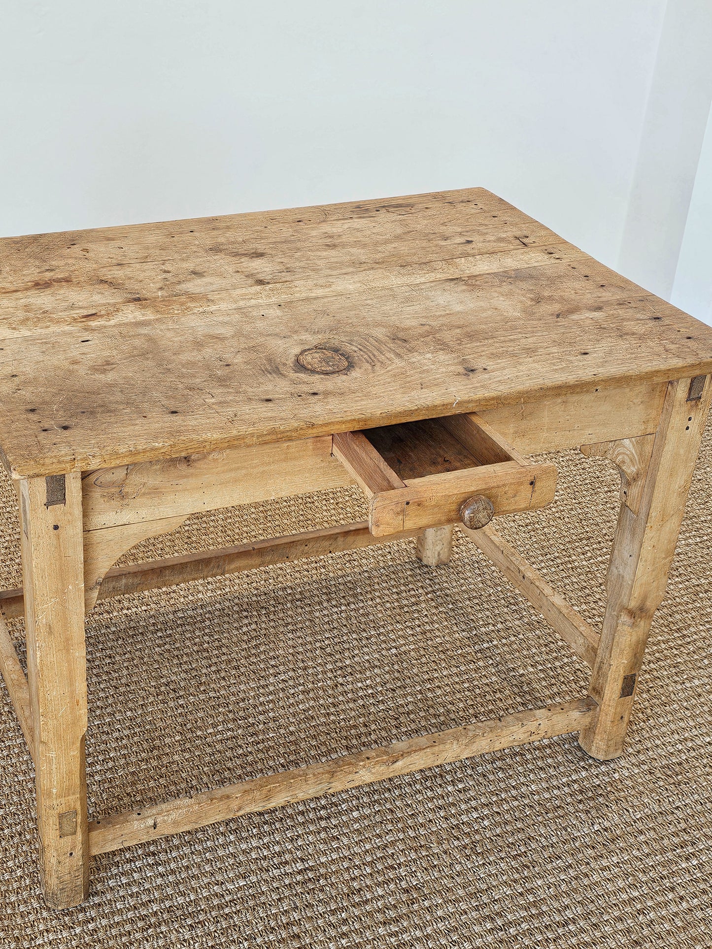 Antique pine table