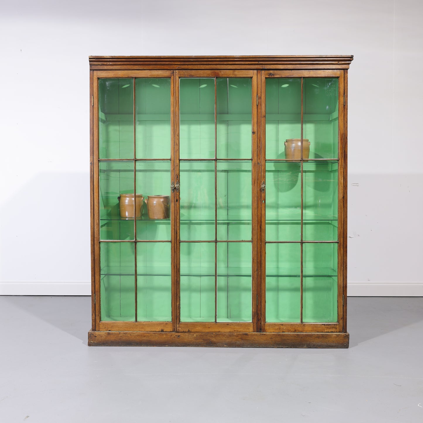 Matching Pair of Antique Glazed Display Cabinets | Circa 1860