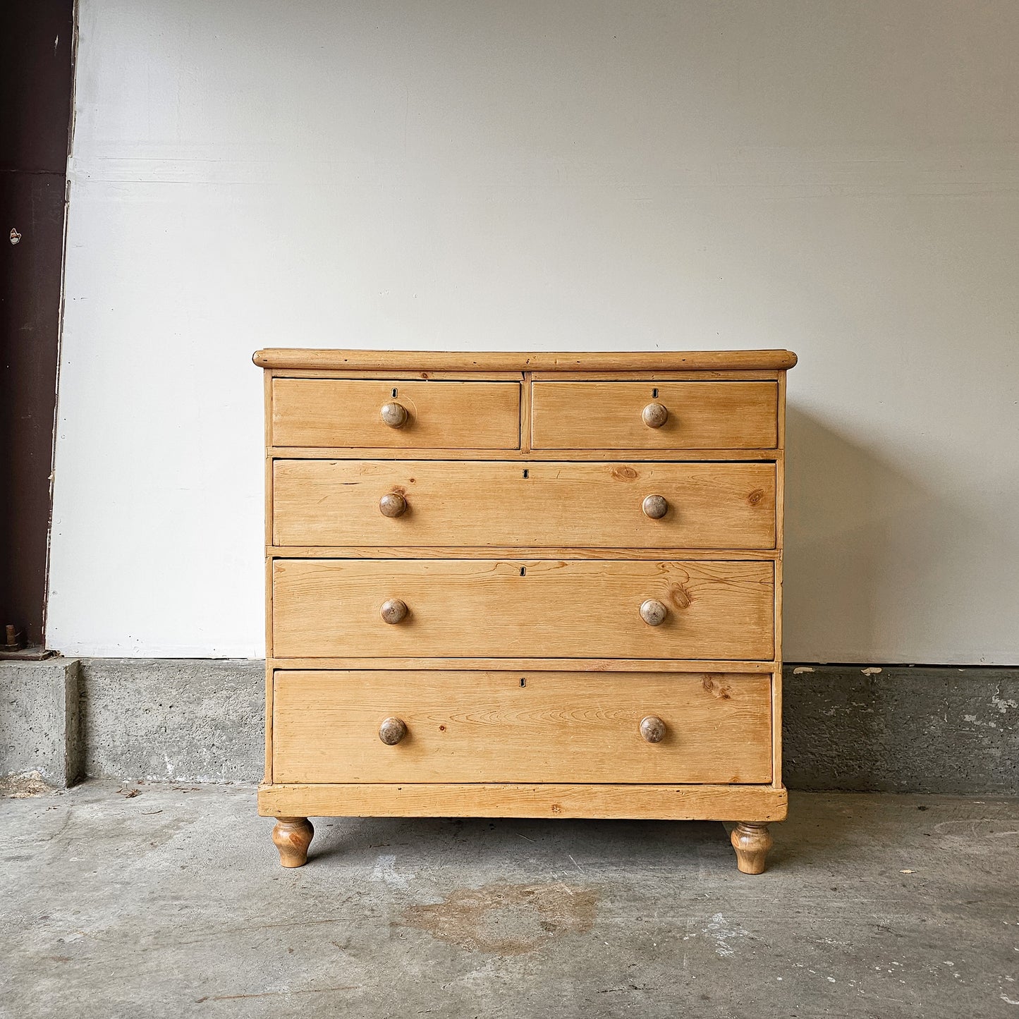 Antique English Pine Dresser - Circa 1860