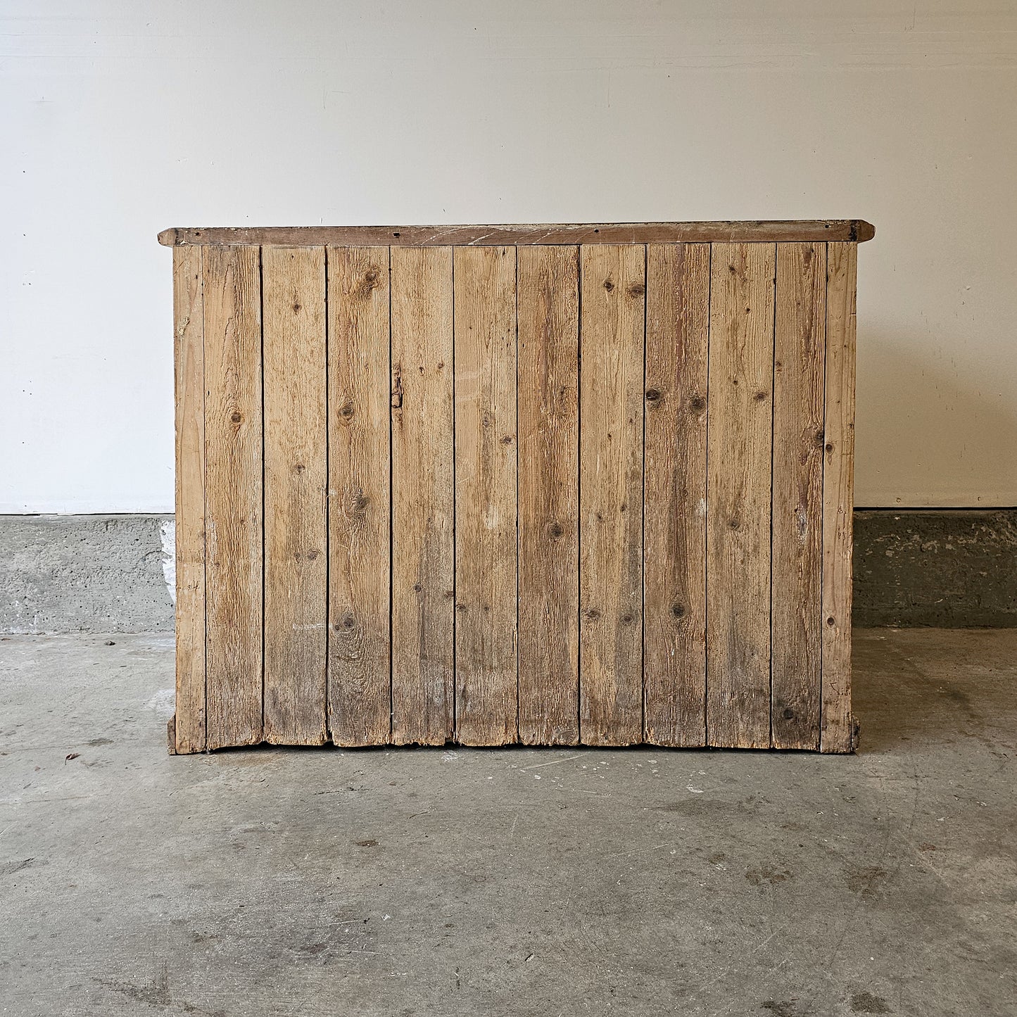English Pine Sideboard Cabinet - circa 1890