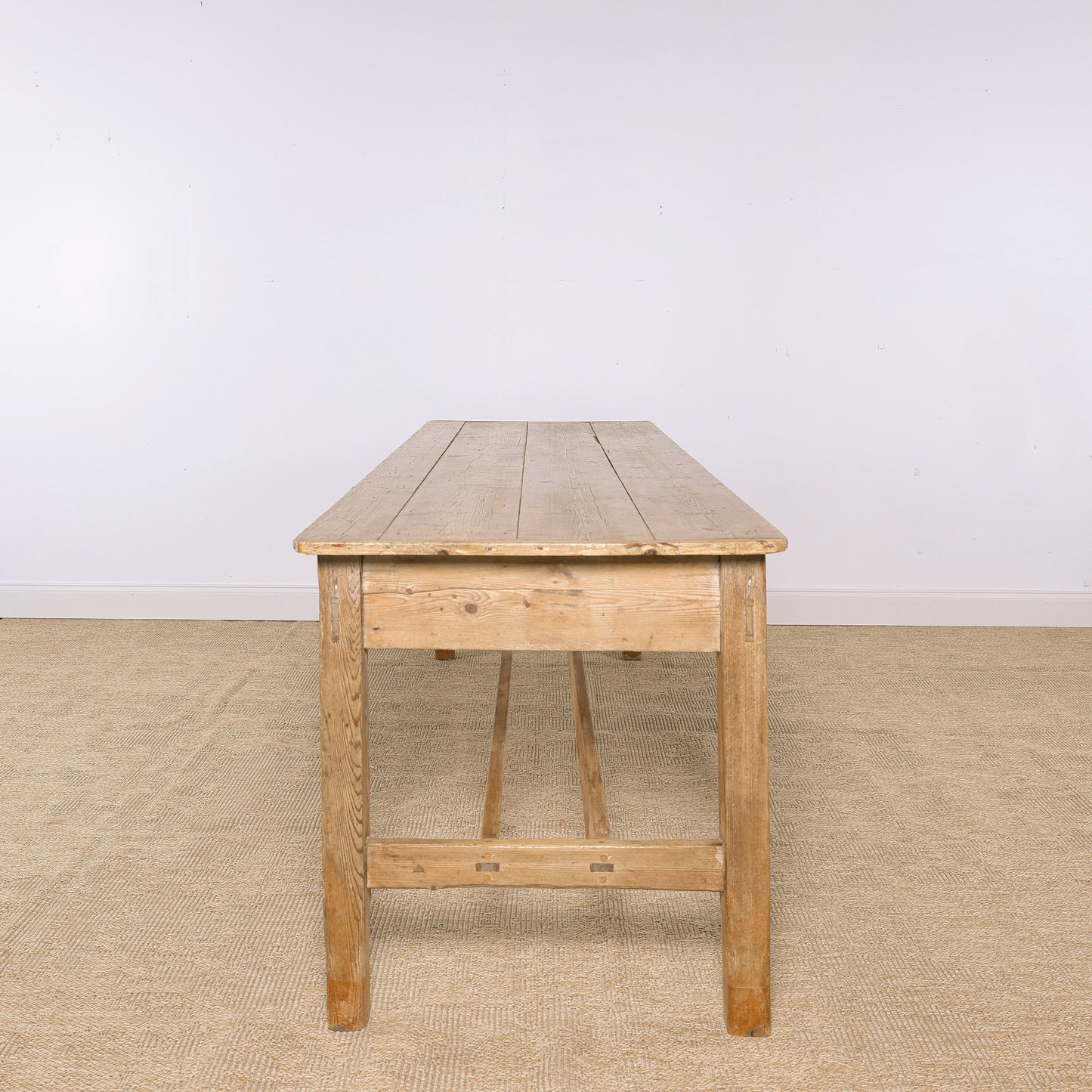 Antique Irish Pine Farmhouse Table | Circa 1870