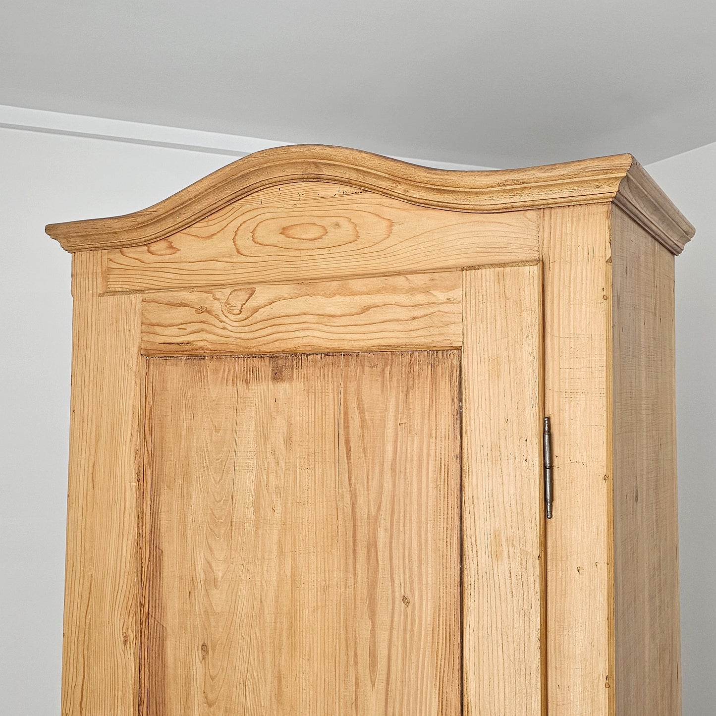 Antique English Pine Single Door Cupboard