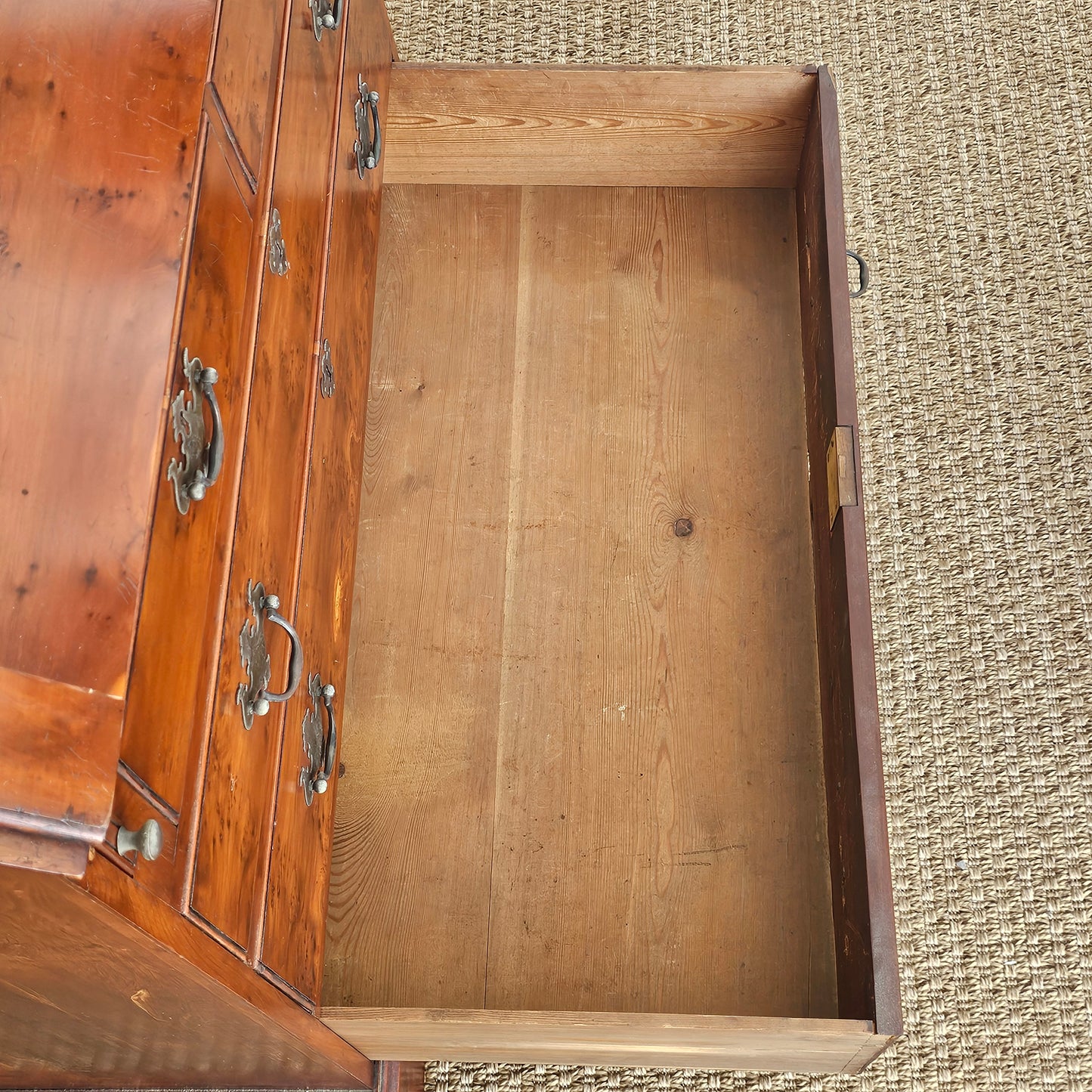 Antique English Secretary Bookcase | Georgian Revival | Circa 1900–1930