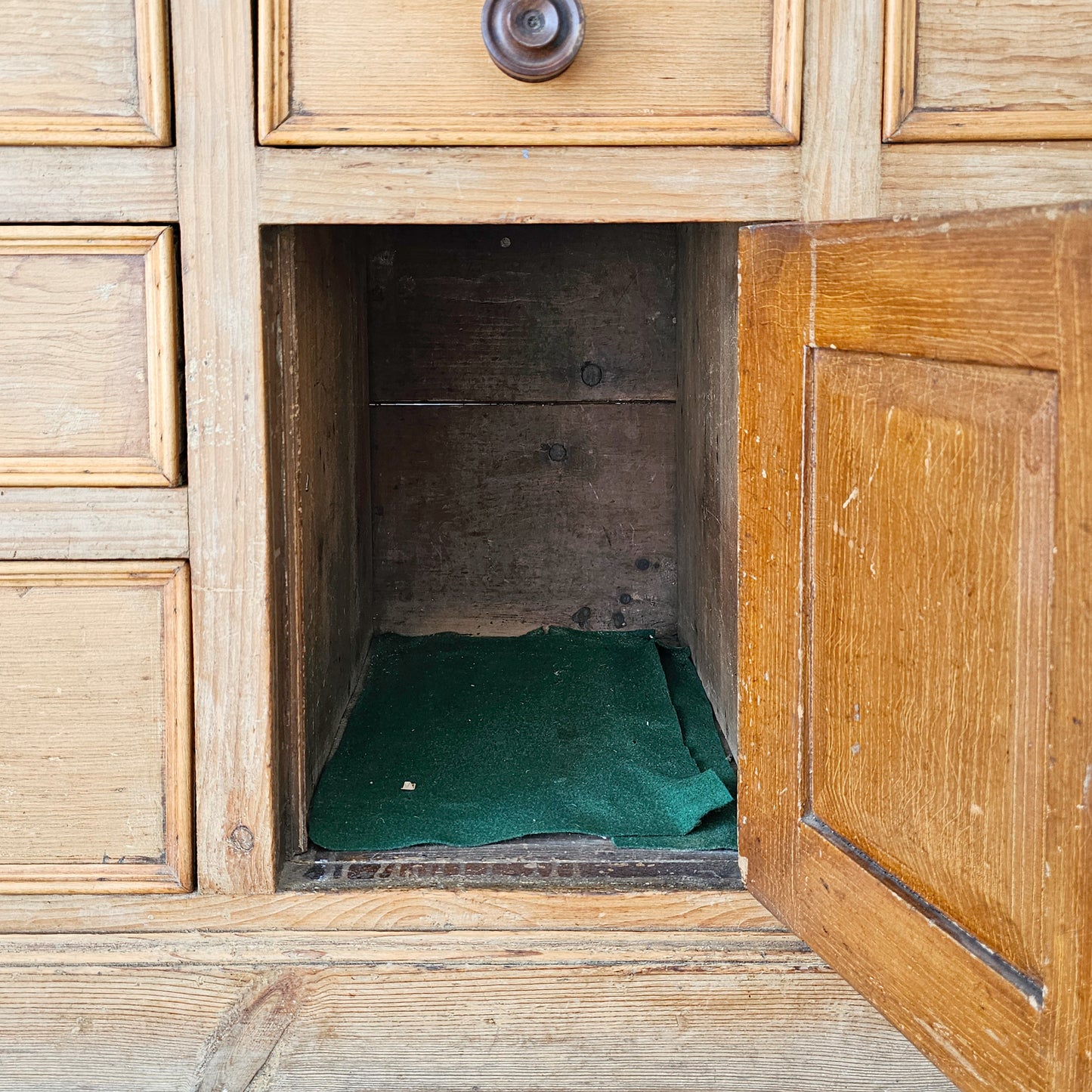 Antique English Pine Sideboard | Circa 1880