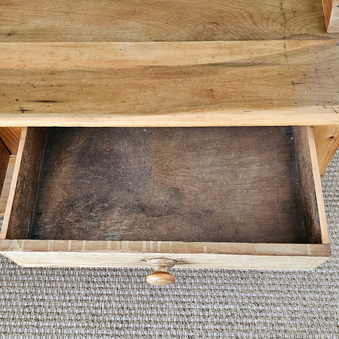 Antique English Pine Welsh Dresser - Circa 1890