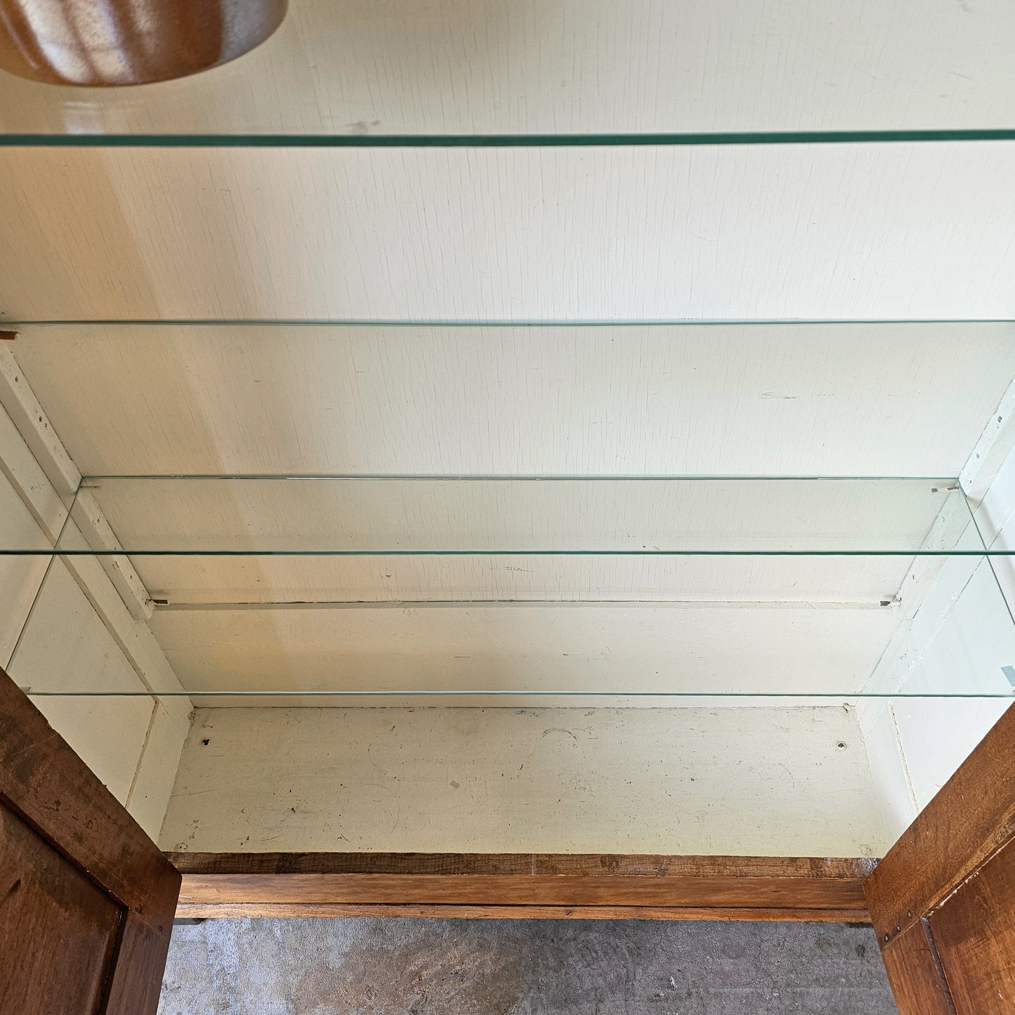 Antique Glass Door Display Cabinet | Early 20th Century