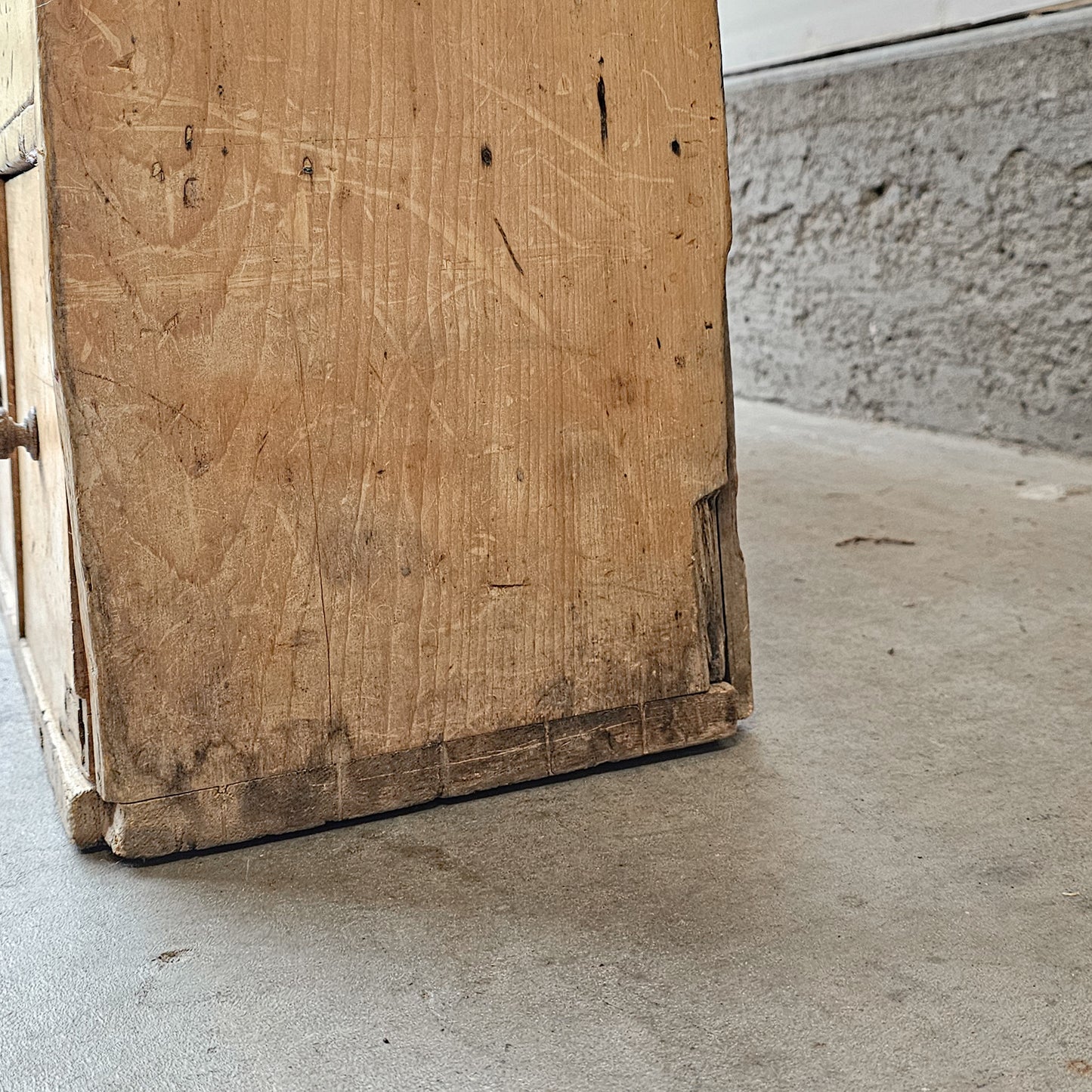 Antique English Pine Apothecary Cabinet - 1870