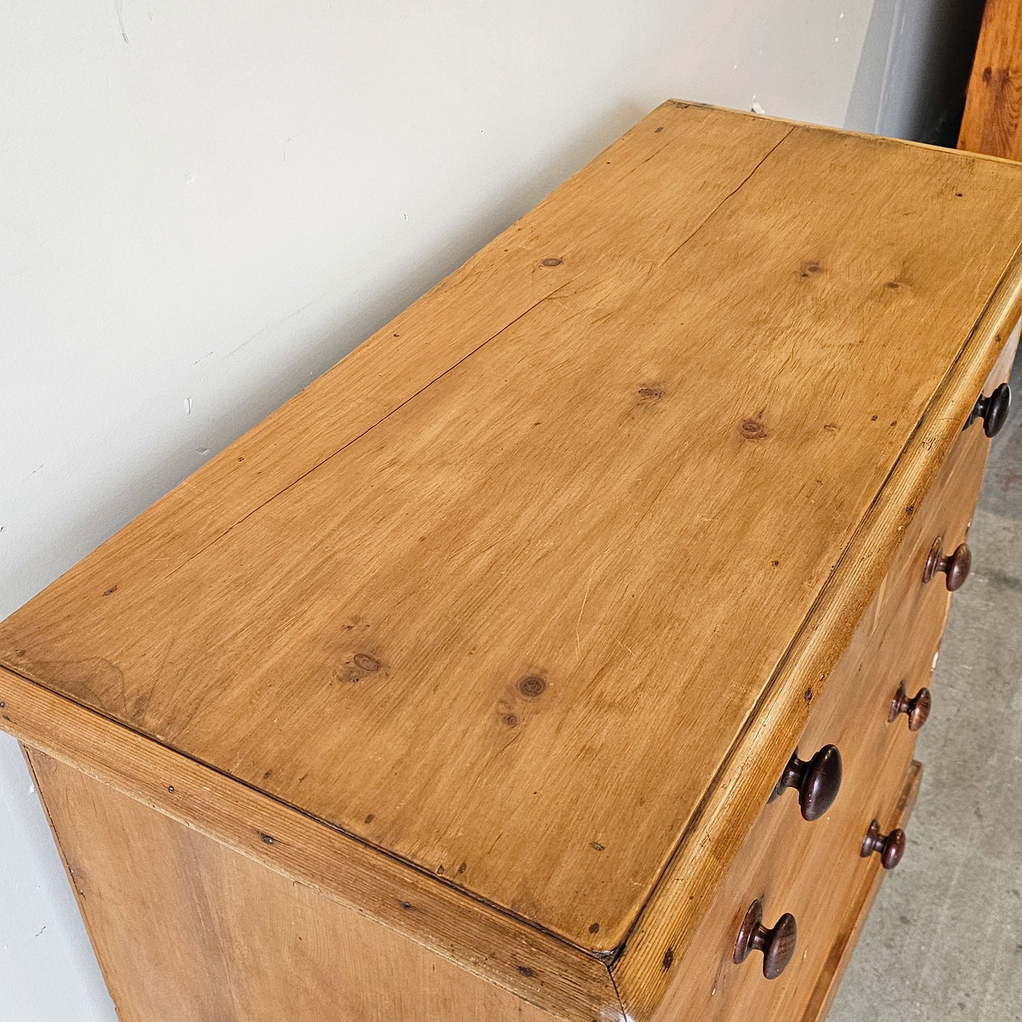 Antique English Pine Dresser - Circa 1880