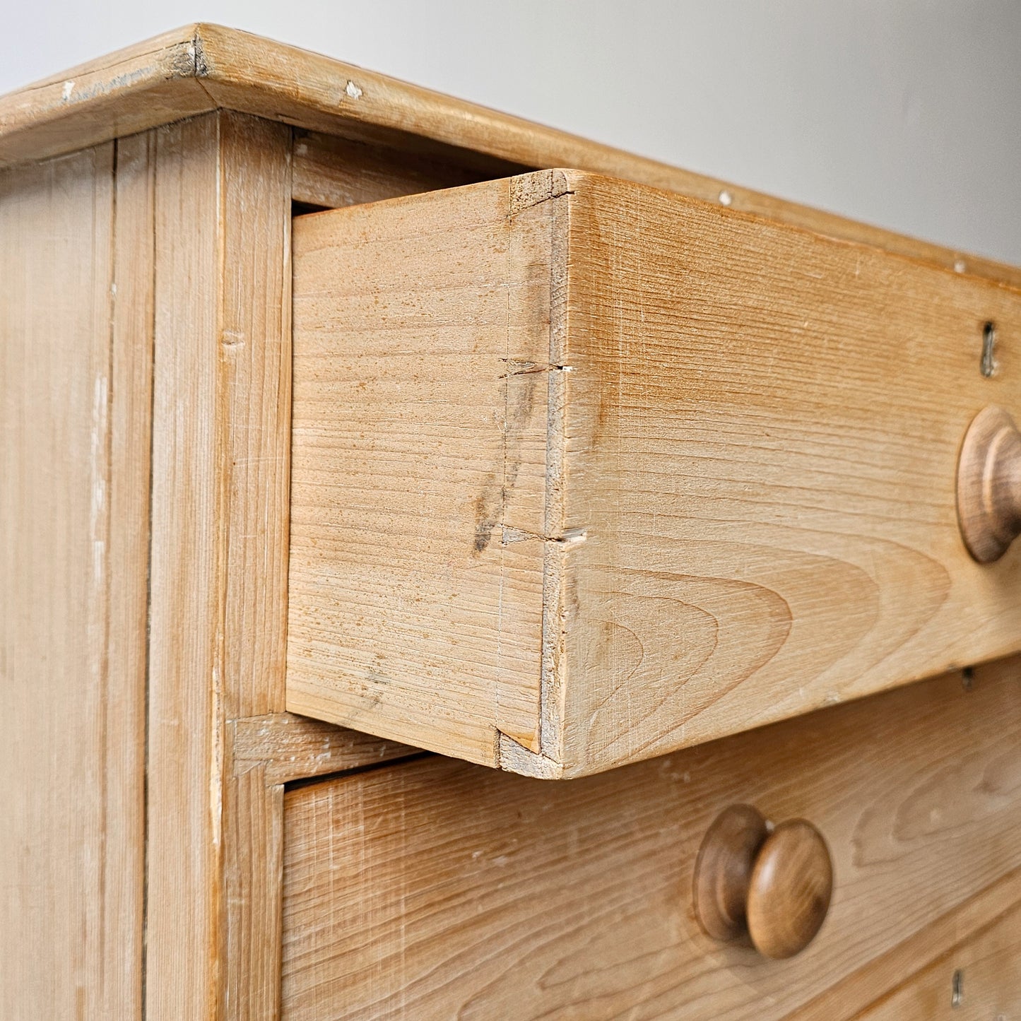 Antique English Pine Dresser- Circa 1870